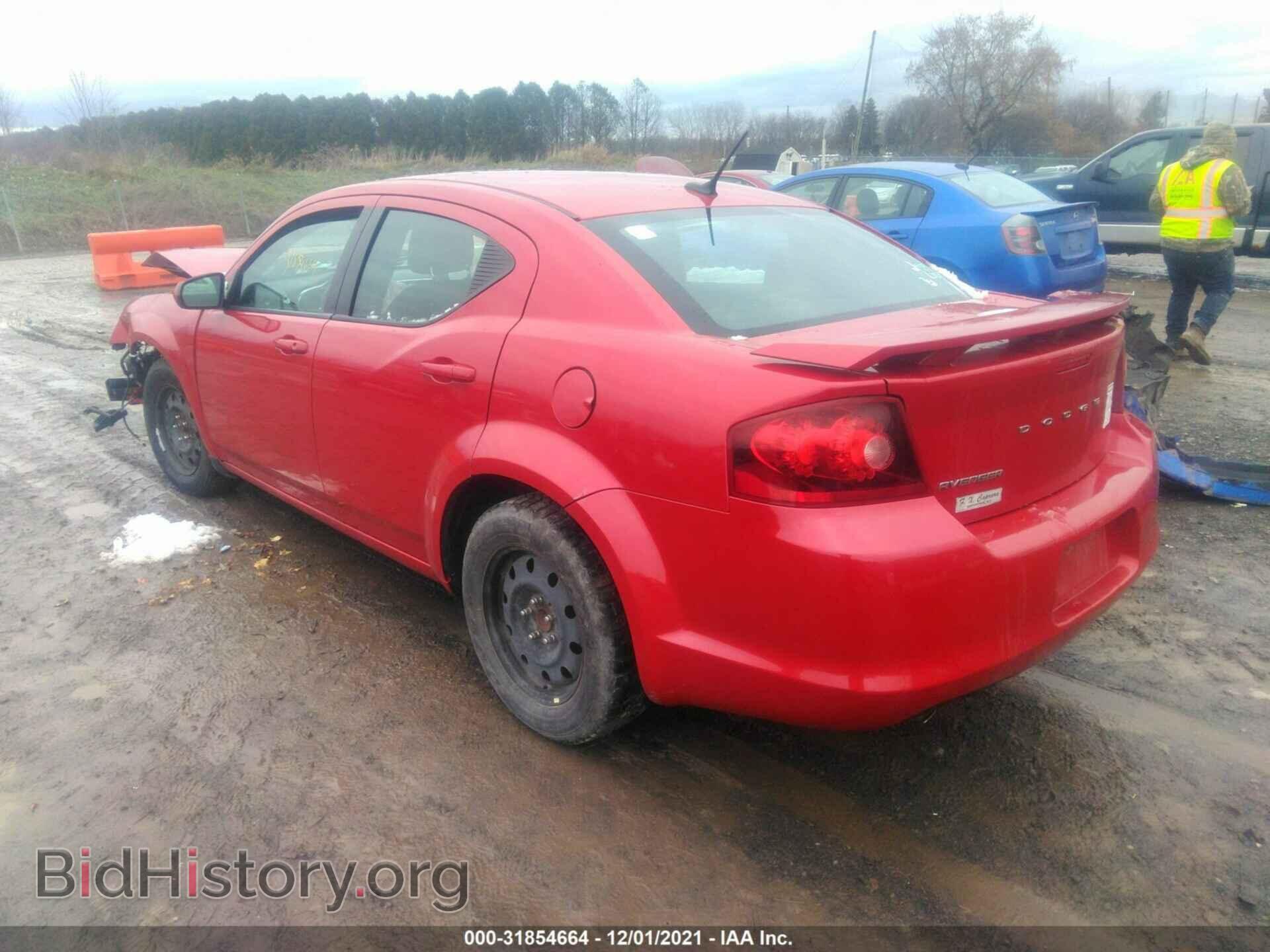 2011 DODGE AVENGER - VIN: 1B3BD1FG8BN574280 - Фото 3