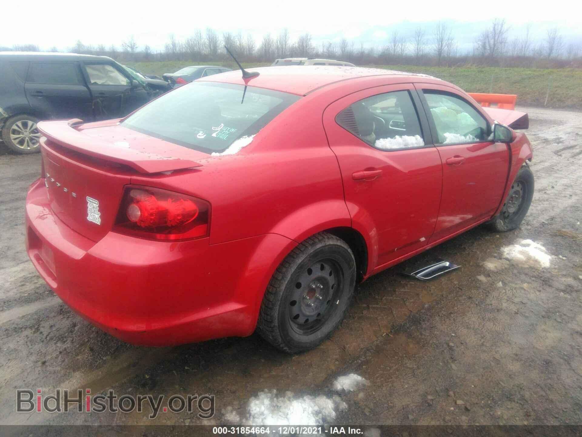 2011 DODGE AVENGER - VIN: 1B3BD1FG8BN574280 - Фото 4