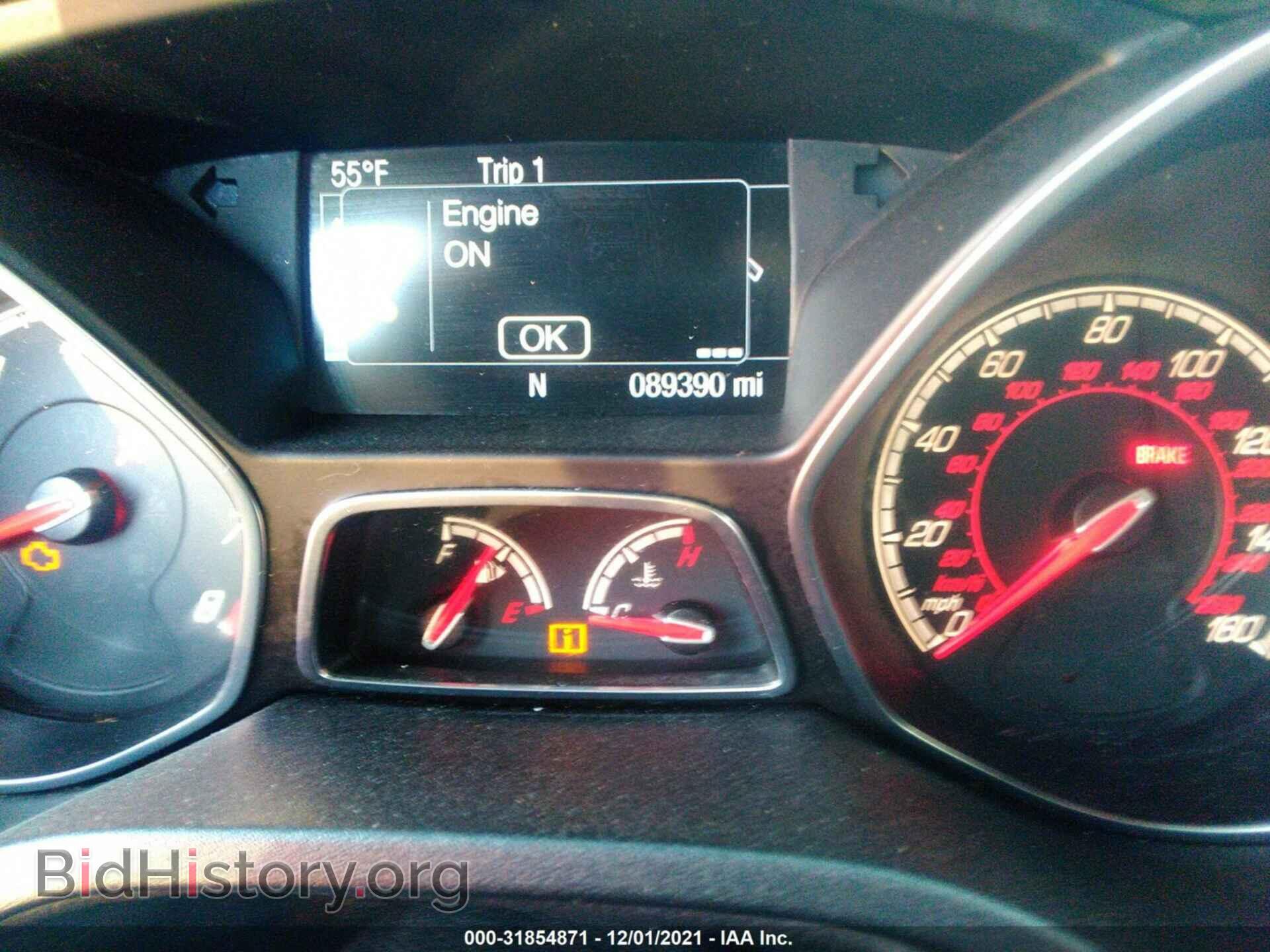 2014 FORD FOCUS - VIN: 1FADP3L99EL451898 - Фото 7