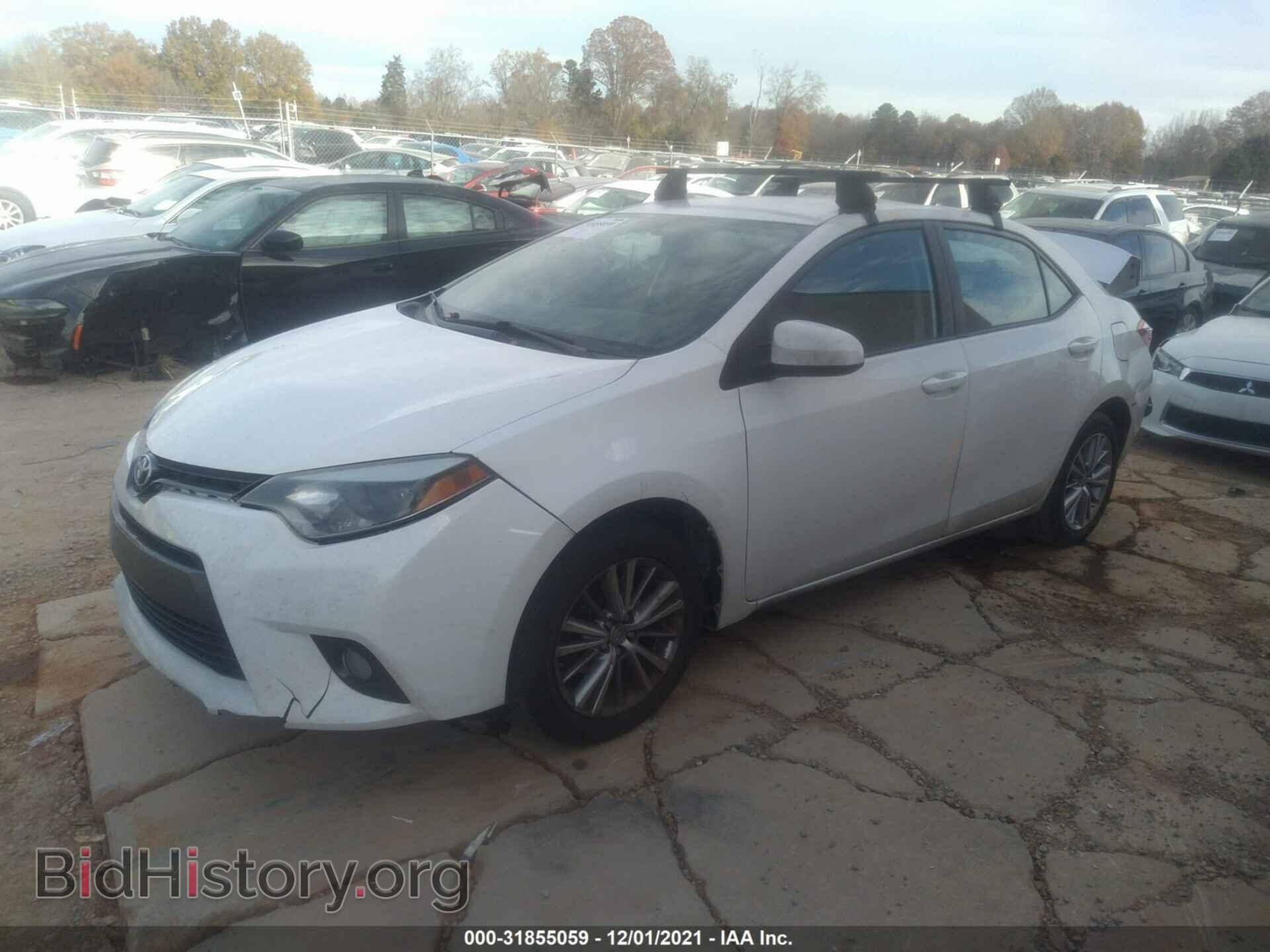 2015 TOYOTA COROLLA - VIN: 2T1BURHEXFC375992 - Фото 2