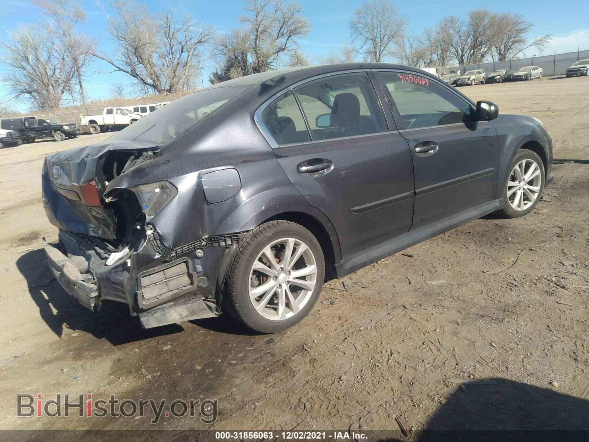 2013 SUBARU LEGACY - VIN: 4S3BMCB66D3006065 - Фото 4