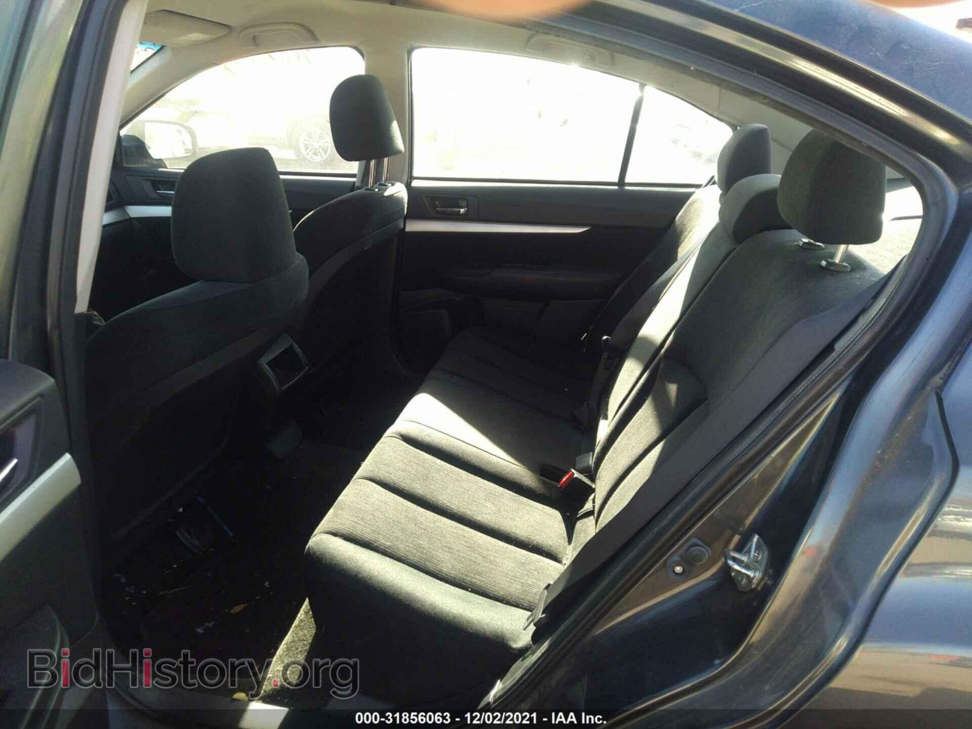 2013 SUBARU LEGACY - VIN: 4S3BMCB66D3006065 - Фото 8