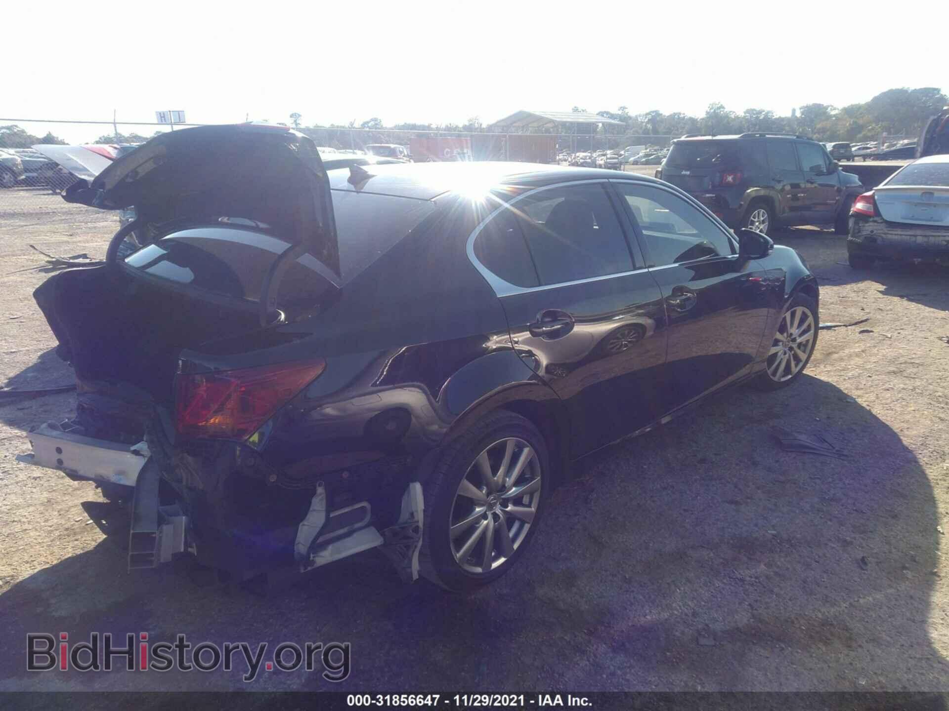 2013 LEXUS GS 350 - VIN: JTHBE1BL4D5009766 - Фото 4