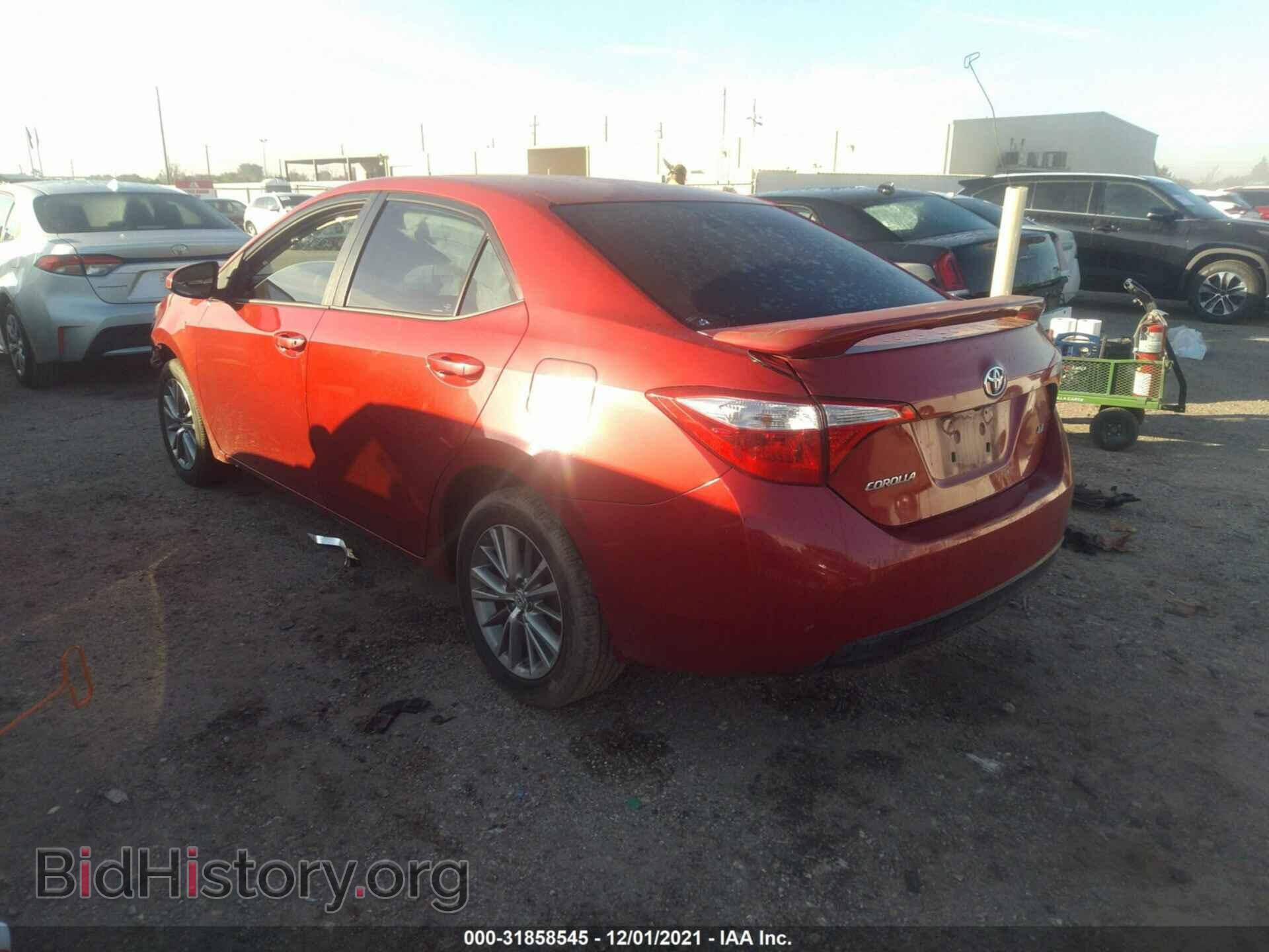2015 TOYOTA COROLLA - VIN: 5YFBURHE8FP258573 - Фото 3