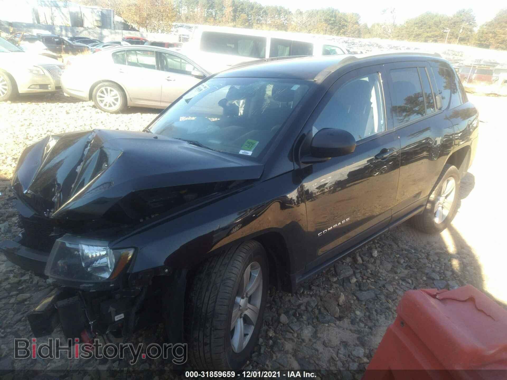 2017 JEEP COMPASS - VIN: 1C4NJDBB3HD107055 - Фото 2