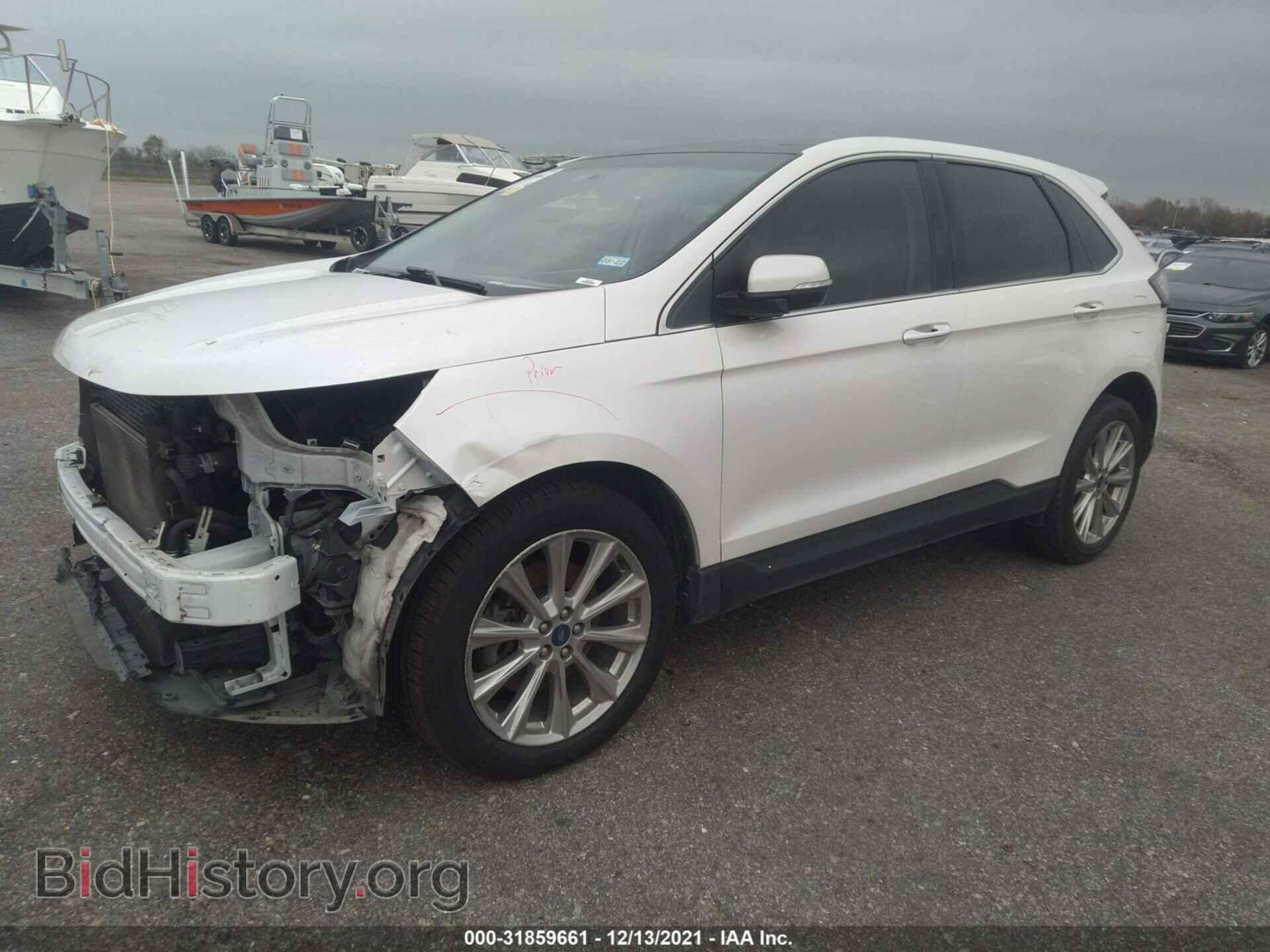 2018 FORD EDGE - VIN: 2FMPK3K86JBB51353 - Фото 2