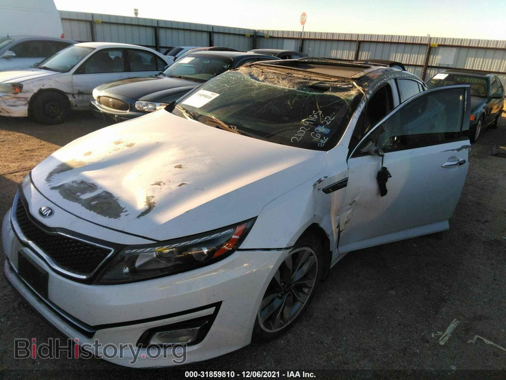2014 KIA OPTIMA - VIN: 5XXGR4A66EG294122 - Фото 2