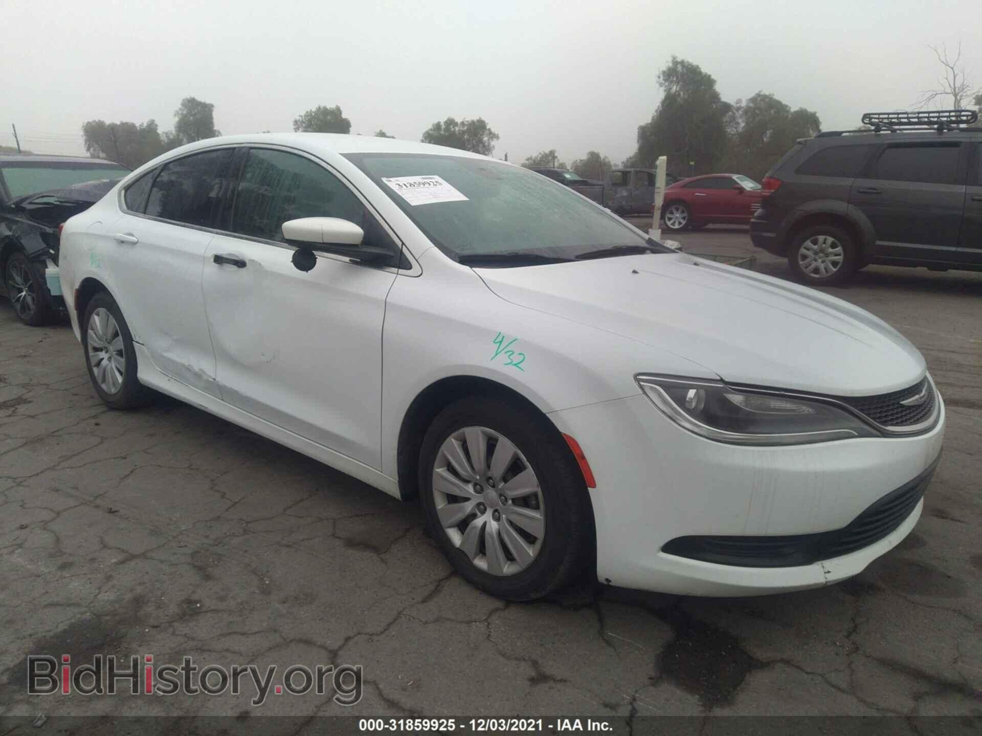 Photo 1C3CCCFB3FN567785 - CHRYSLER 200 2015
