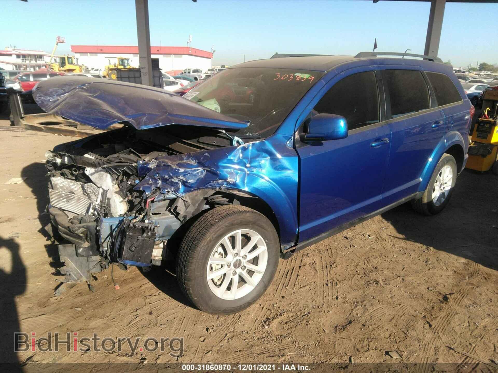 2015 DODGE JOURNEY - VIN: 3C4PDCBB9FT688286 - Фото 2