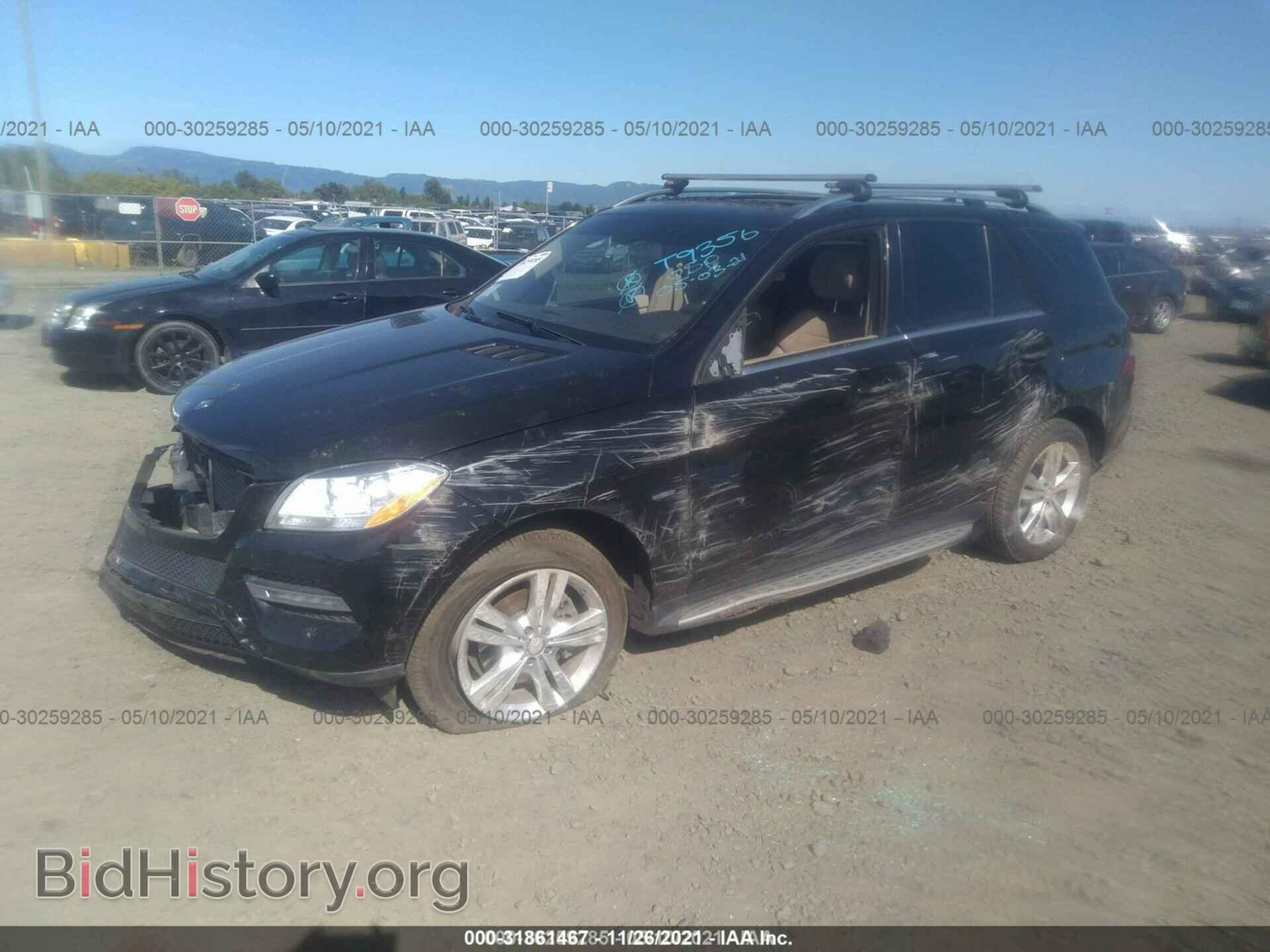 2012 MERCEDES-BENZ M-CLASS - VIN: 4JGDA2EB8CA065242 - Фото 2
