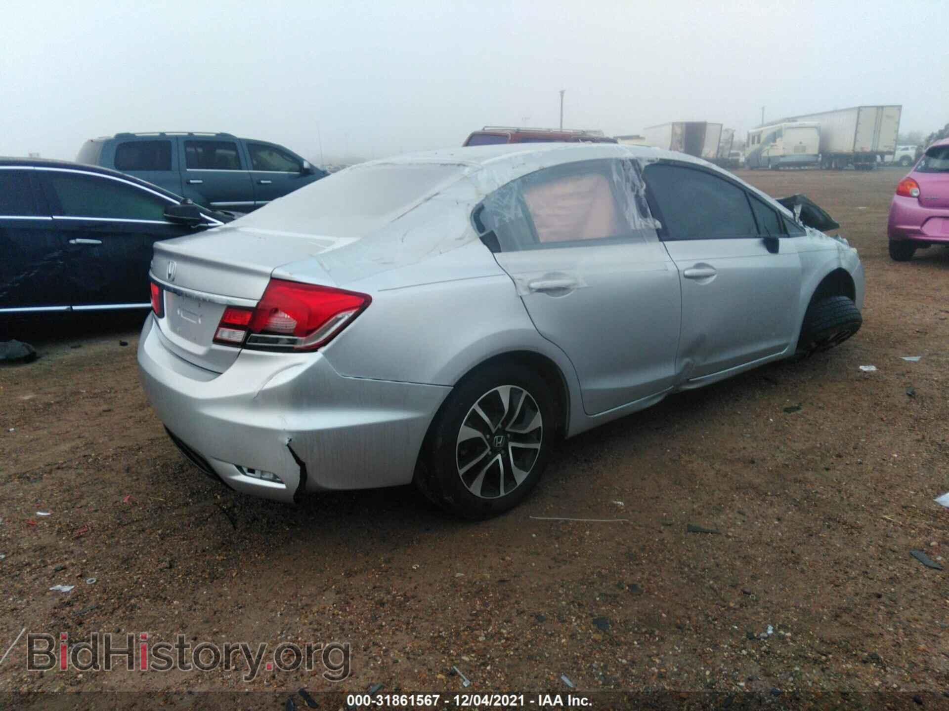 2013 HONDA CIVIC SDN - VIN: 19XFB2F80DE054571 - Фото 4