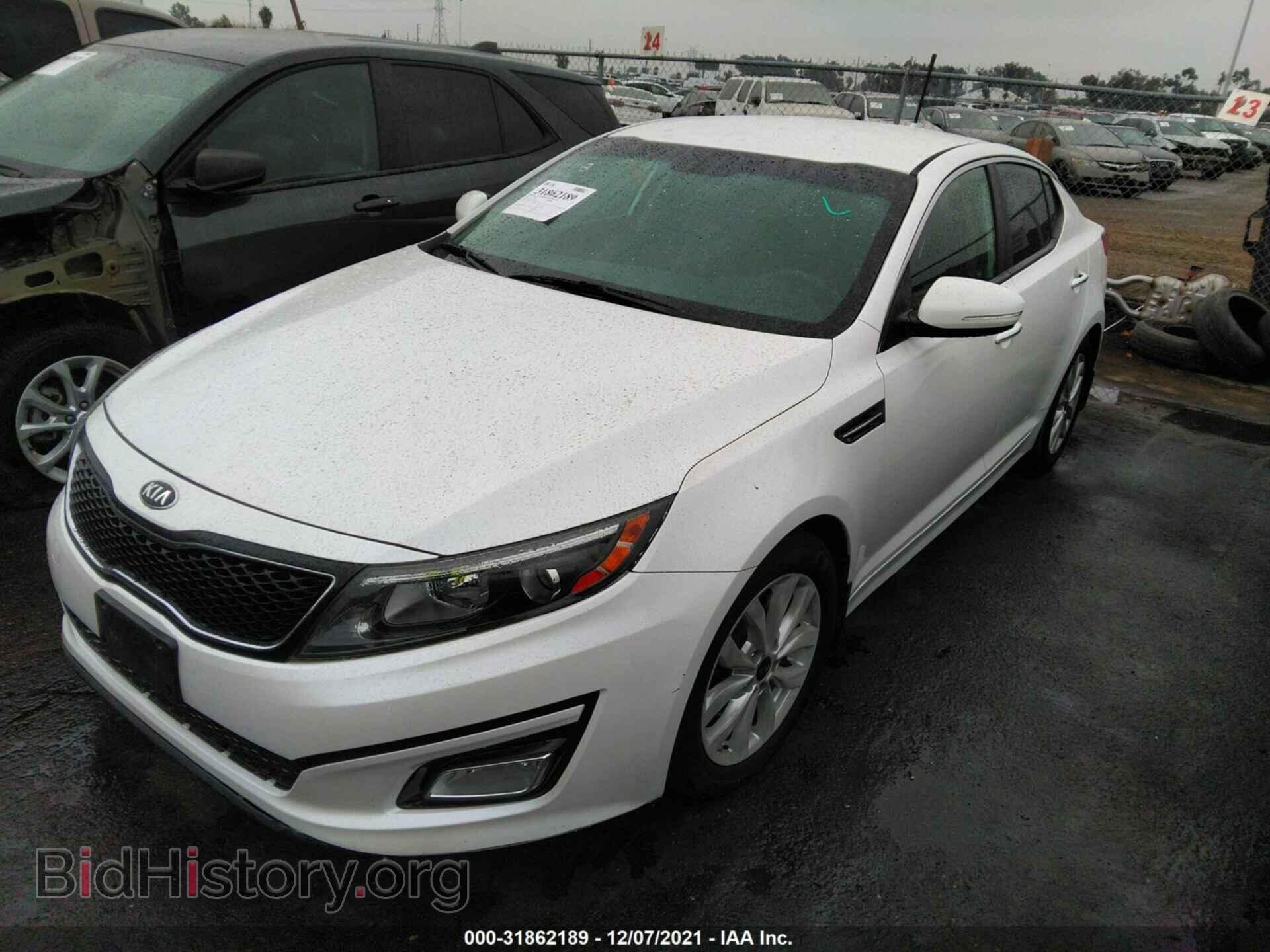 2015 KIA OPTIMA - VIN: KNAGM4A72F5637227 - Фото 2