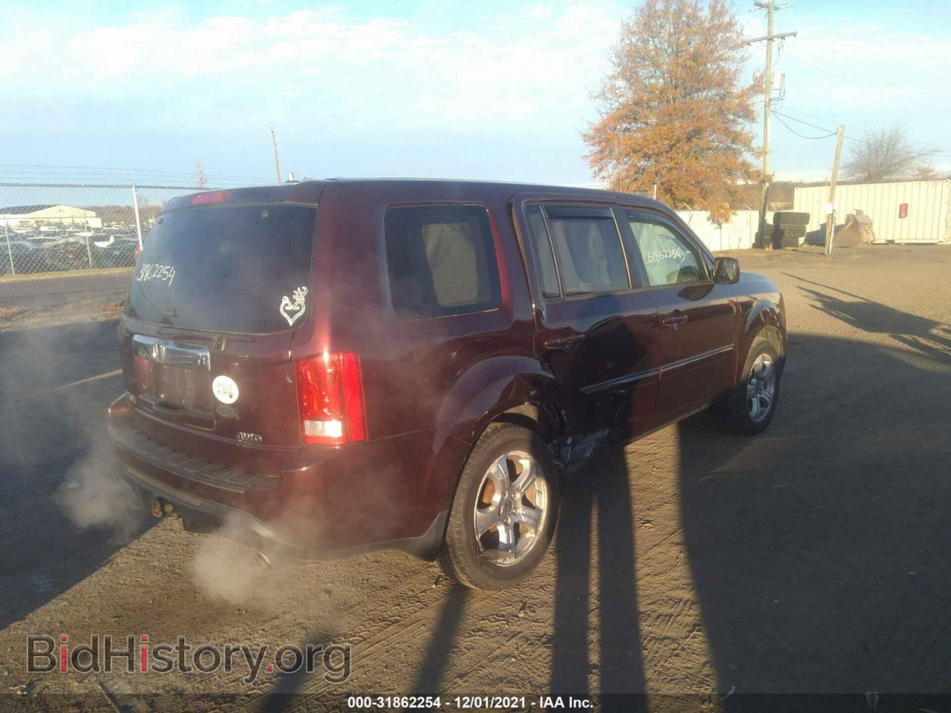 2012 HONDA PILOT - VIN: 5FNYF4H66CB024357 - Photo 4