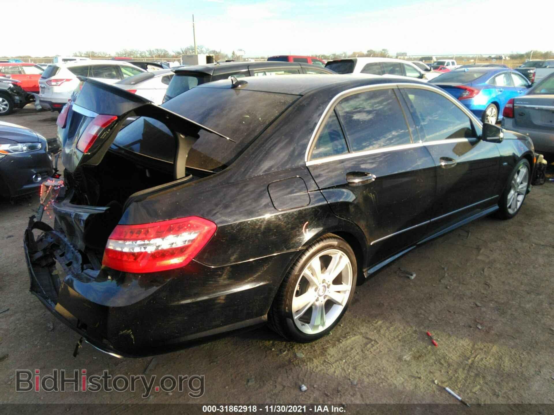 2012 MERCEDES-BENZ E-CLASS - VIN: WDDHF5KB3CA535244 - Фото 4