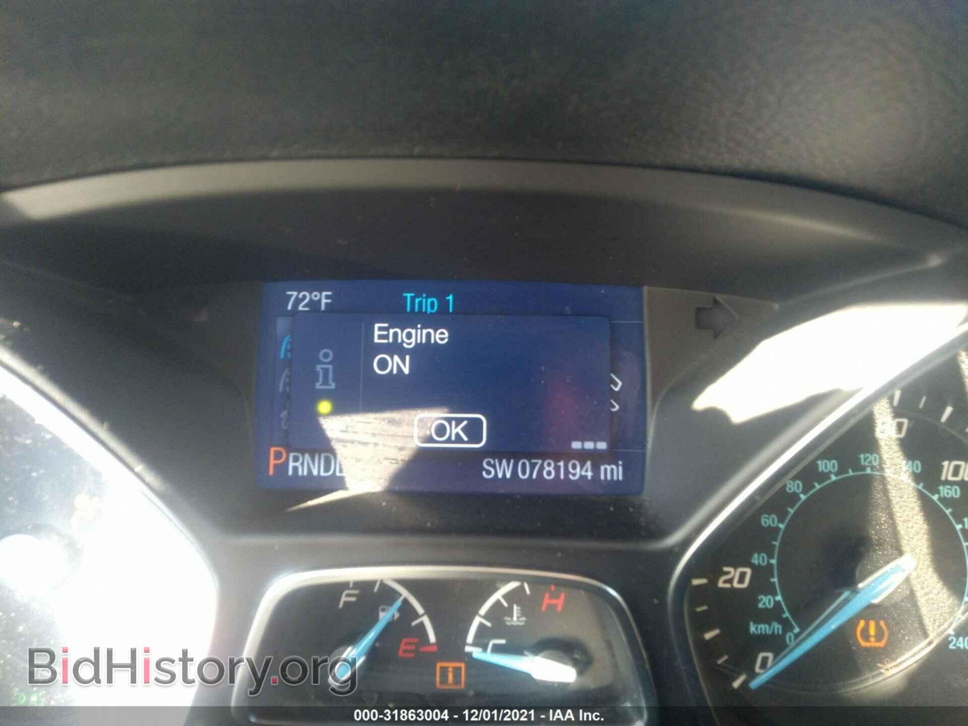 2014 FORD FOCUS - VIN: 1FADP3F24EL403496 - Фото 7