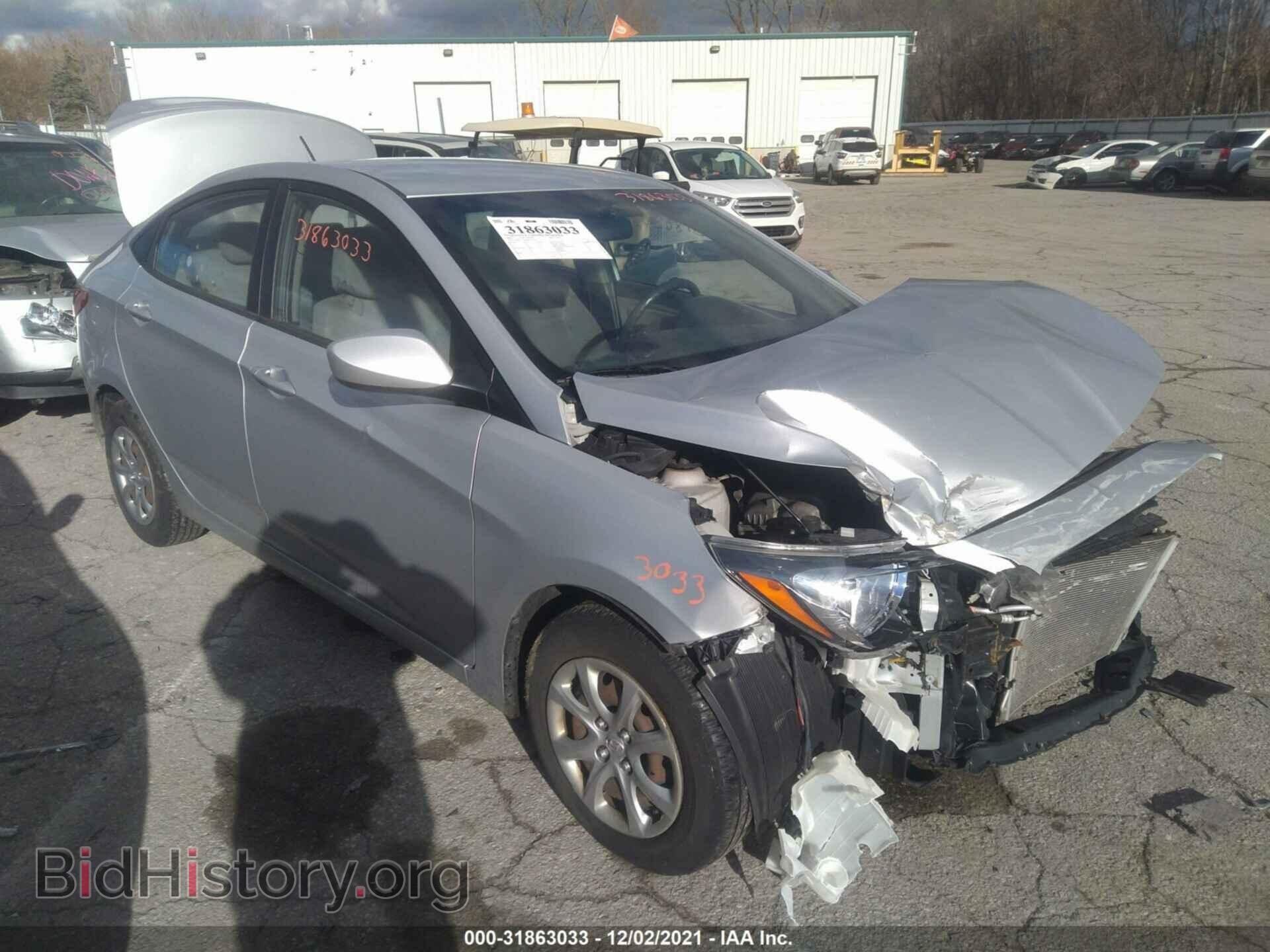 Фотография KMHCT4AE8DU533682 - HYUNDAI ACCENT 2013