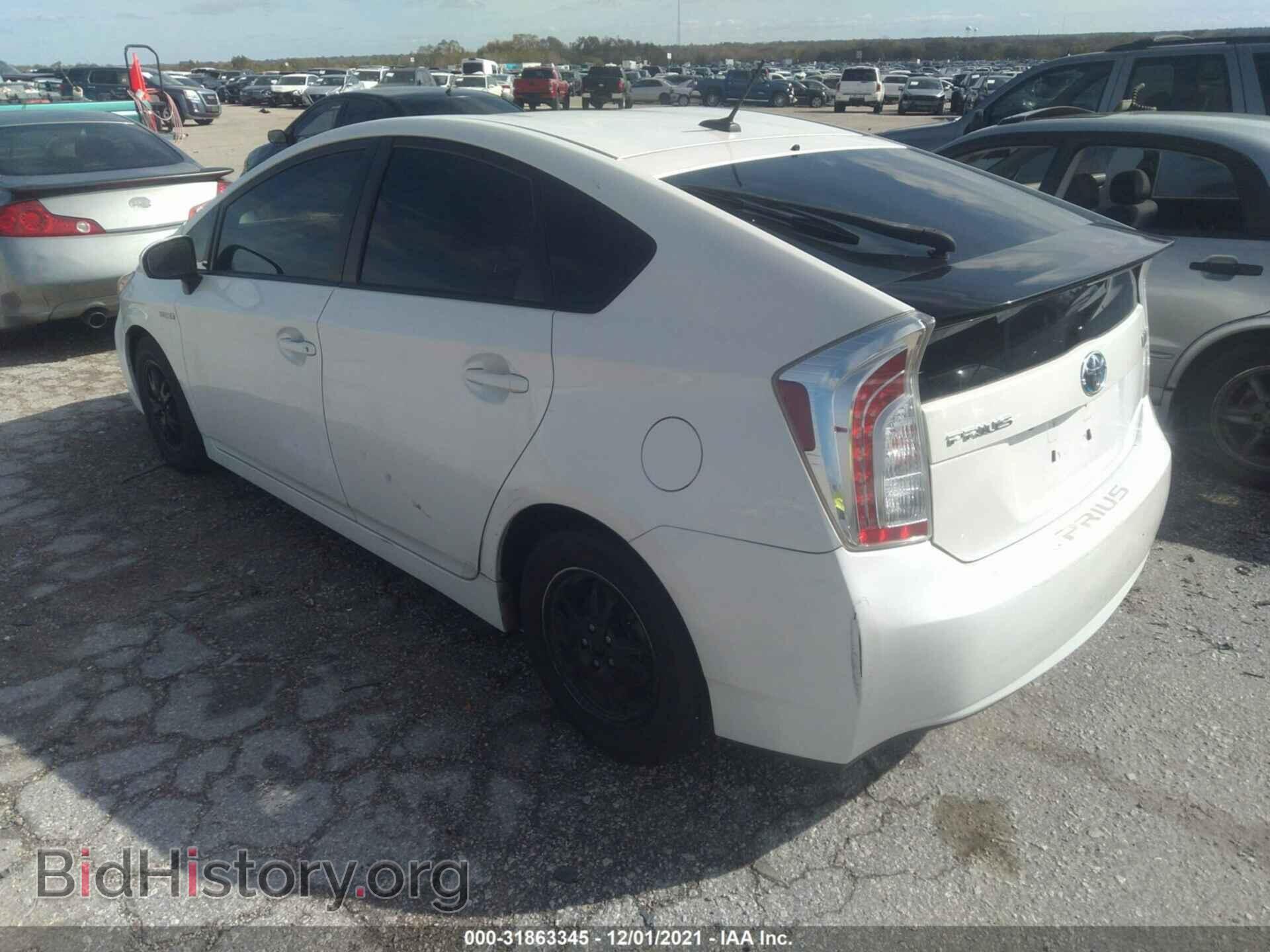2014 TOYOTA PRIUS - VIN: JTDKN3DU2E0383455 - Фото 3