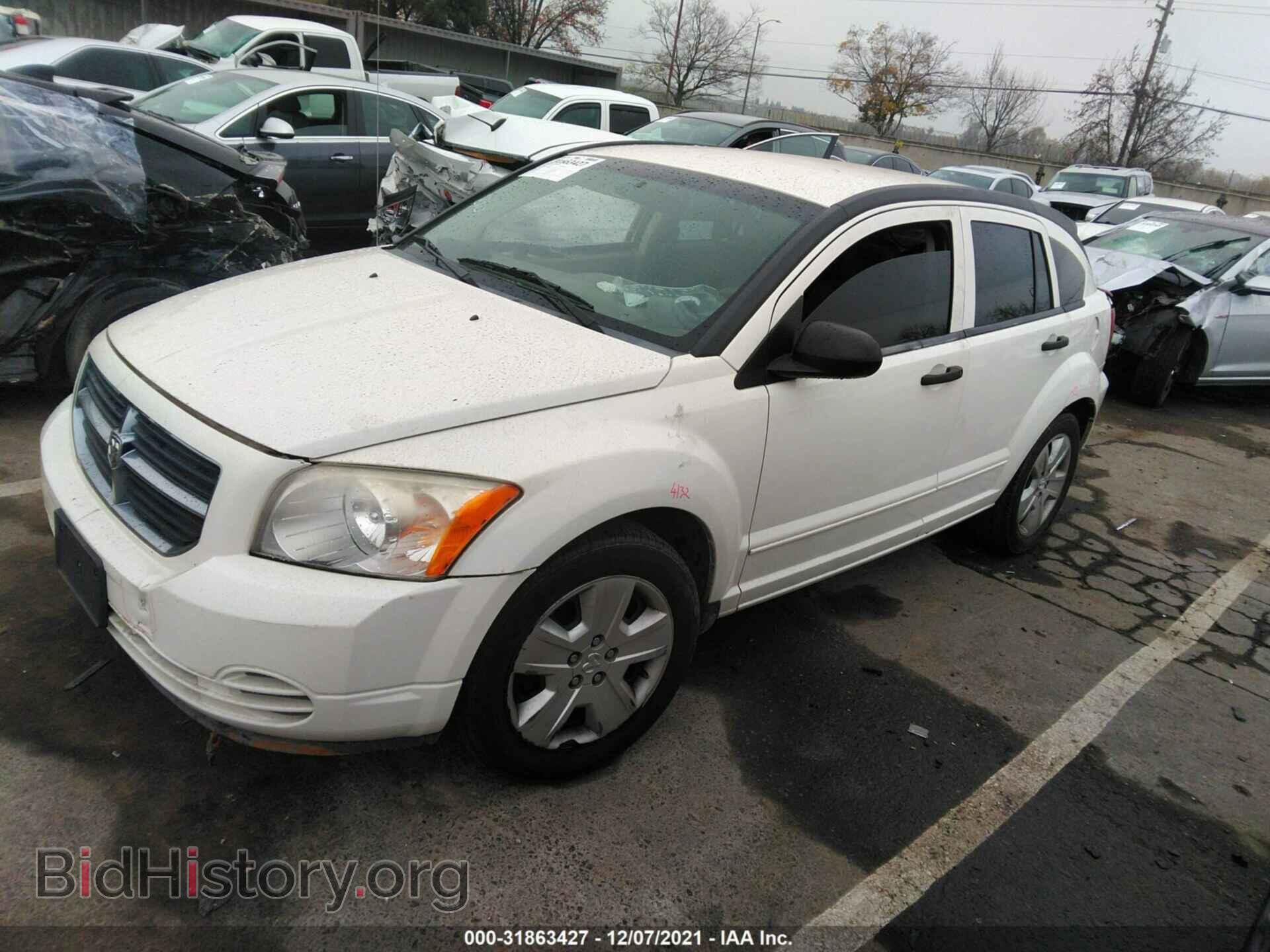 2007 DODGE CALIBER - VIN: 1B3JB48B57D502759 - Фото 2