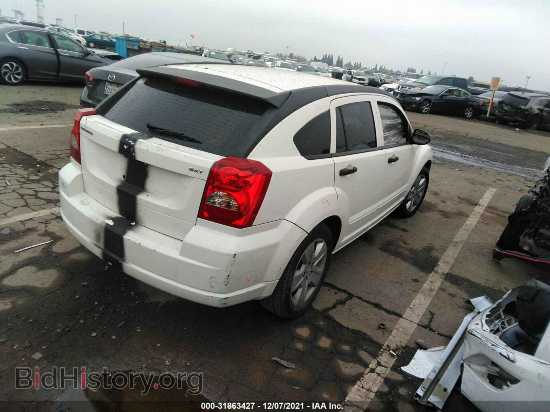 2007 DODGE CALIBER - VIN: 1B3JB48B57D502759 - Фото 4