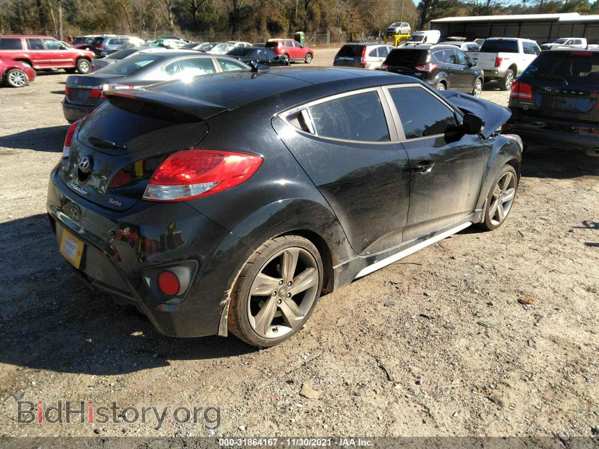 2014 HYUNDAI VELOSTER - VIN: KMHTC6AE7EU191350 - Фото 4