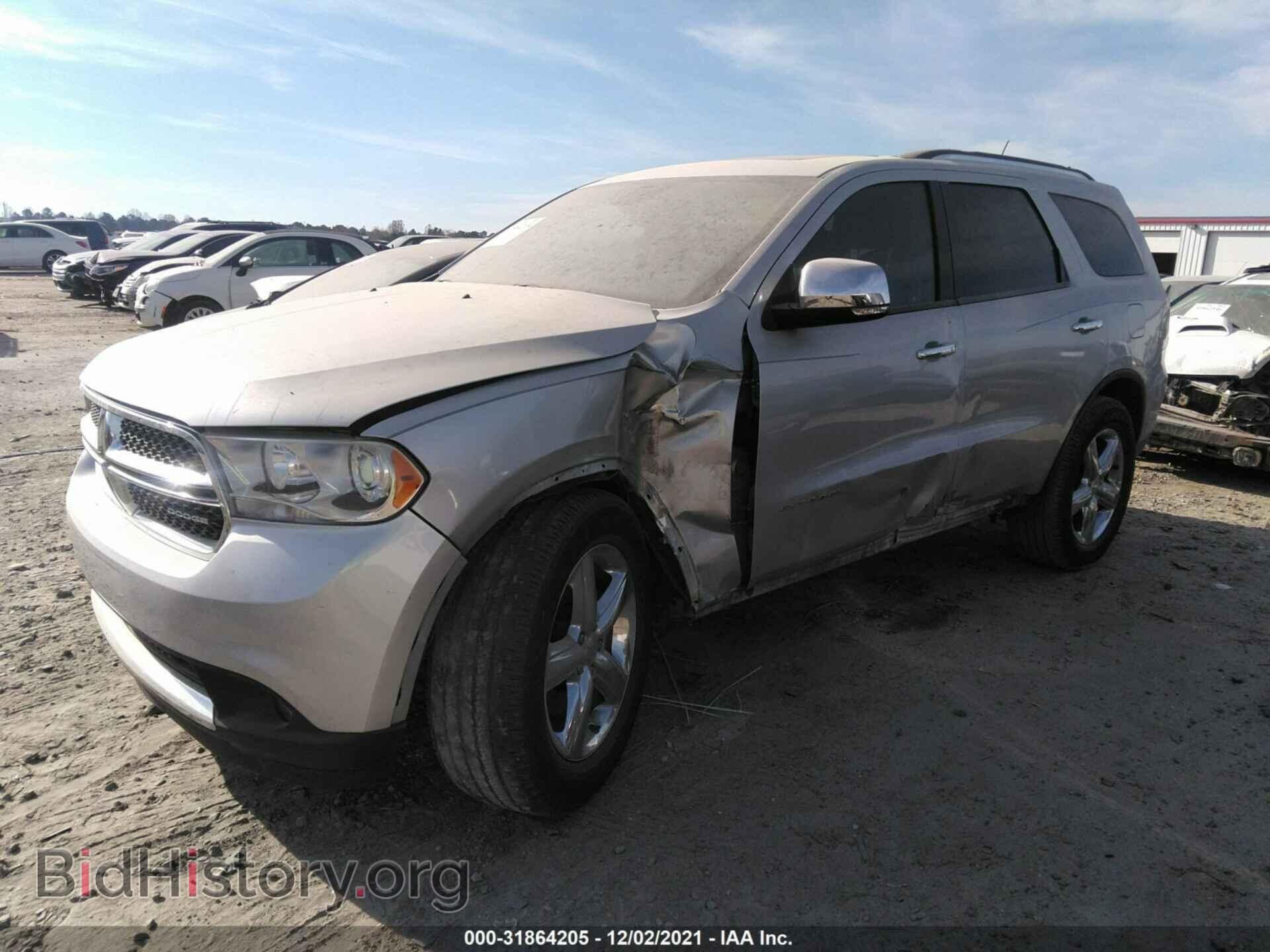 2012 DODGE DURANGO - VIN: 1C4RDHEG5CC109217 - Фото 2