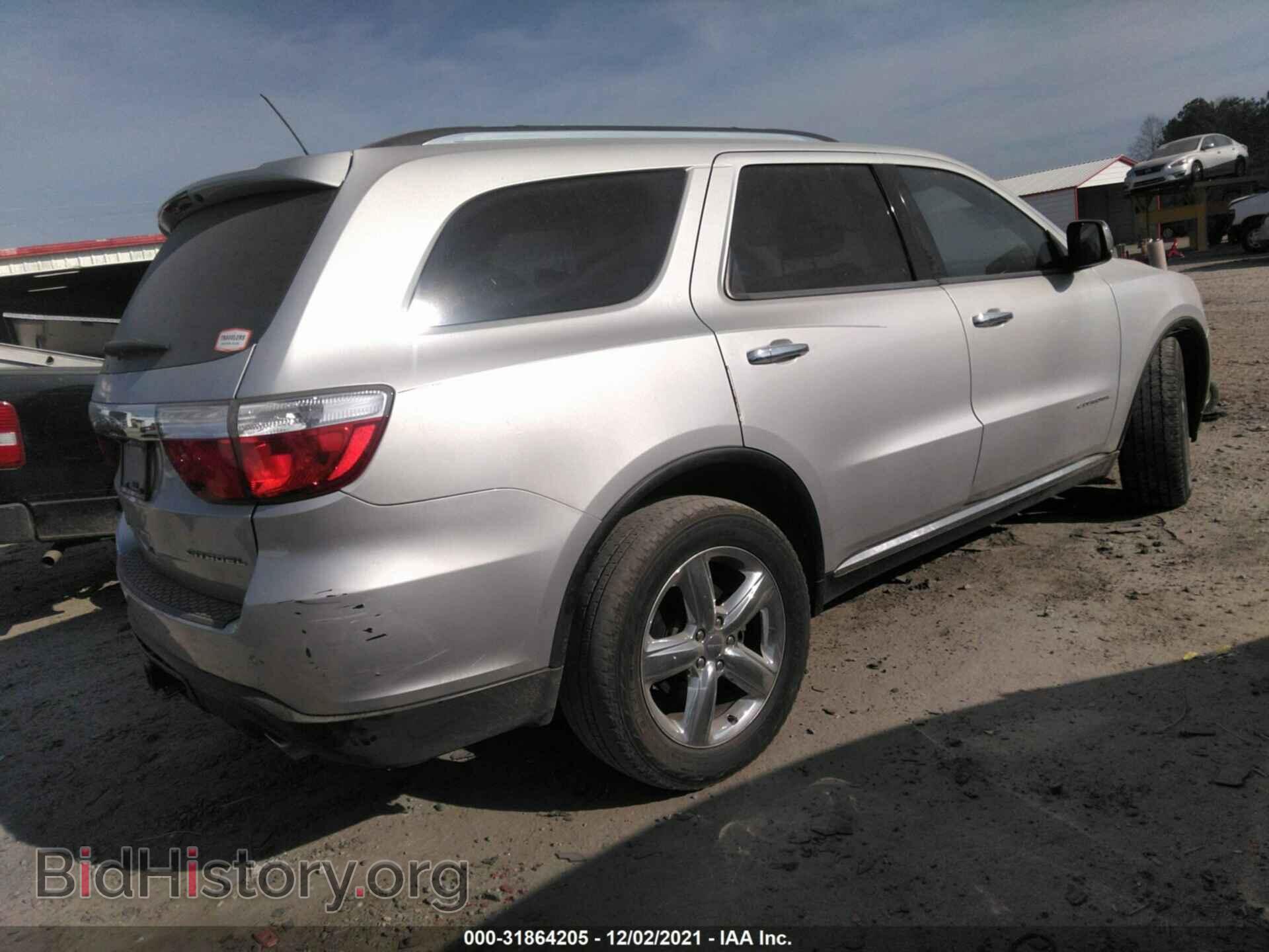 2012 DODGE DURANGO - VIN: 1C4RDHEG5CC109217 - Фото 4