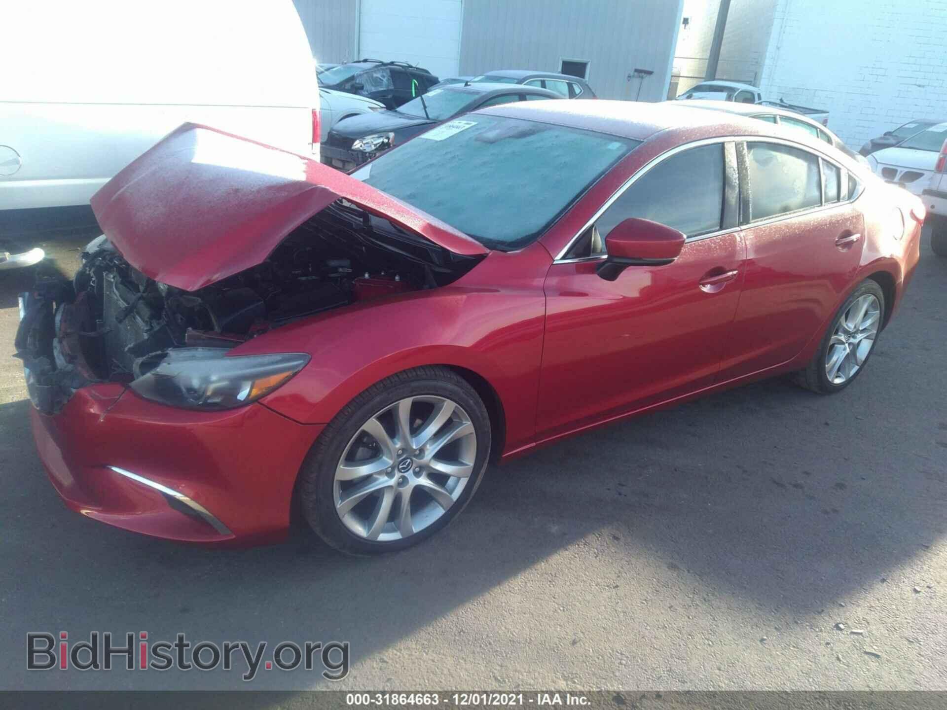 2017 MAZDA MAZDA6 - VIN: JM1GL1V55H1111004 - Фото 2