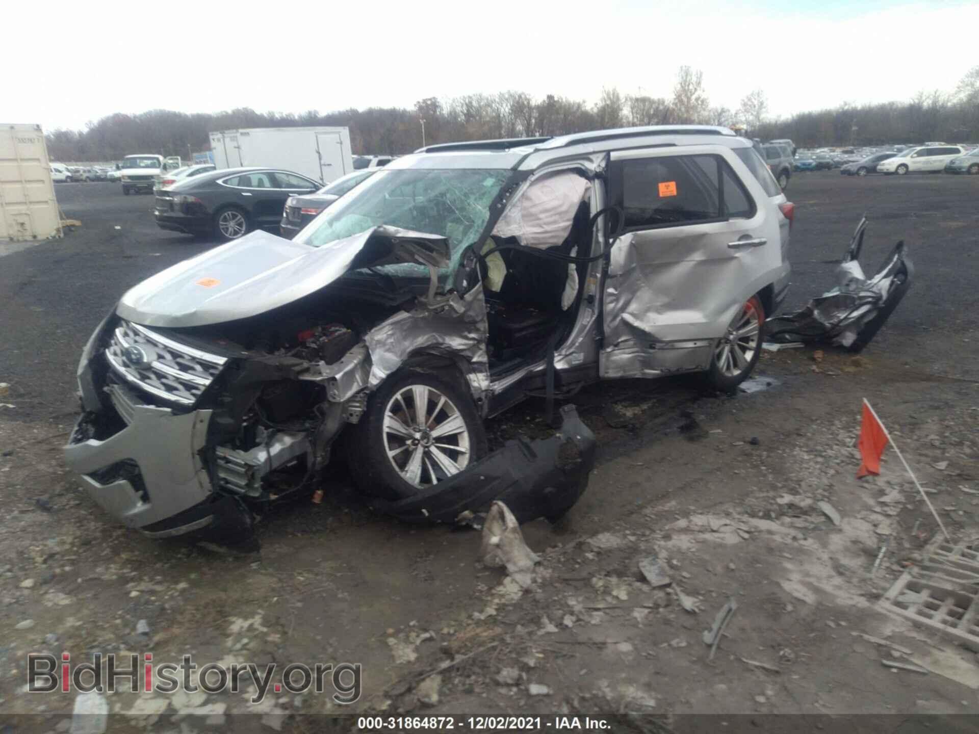 2019 FORD EXPLORER - VIN: 1FM5K8F84KGA92019 - Фото 2