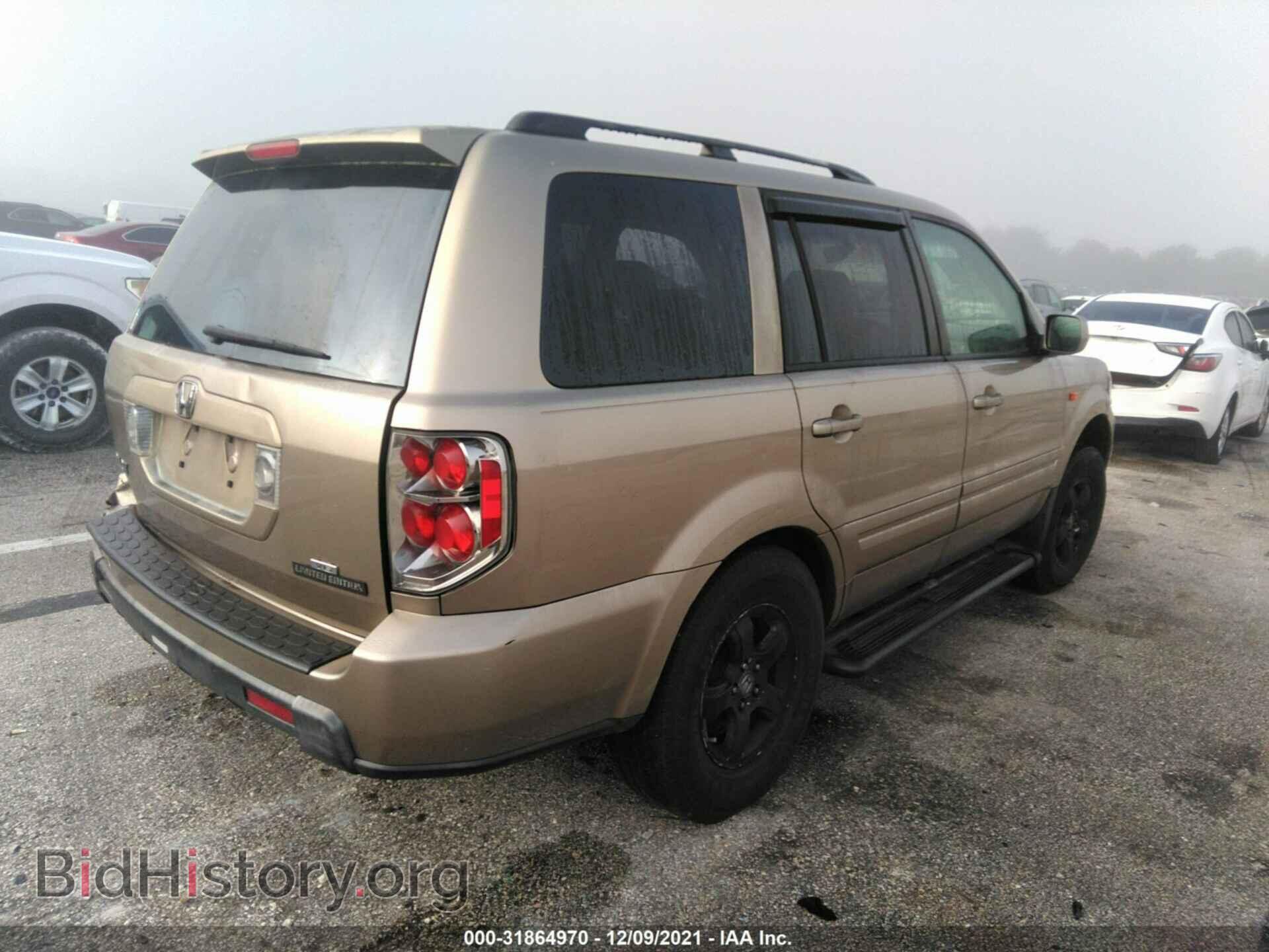 2006 HONDA PILOT - VIN: 5FNYF28556B017075 - Фото 4