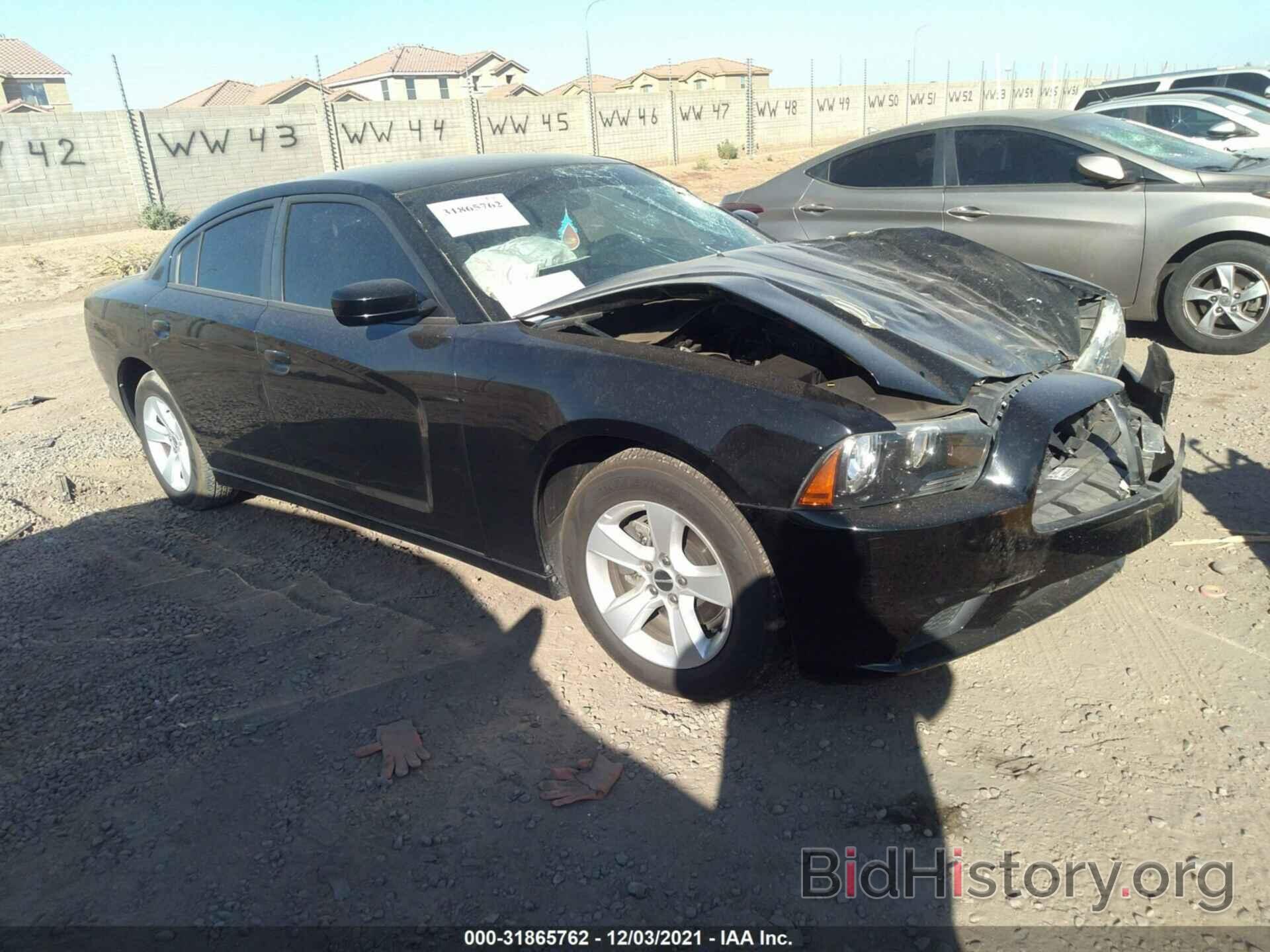 Photo 2C3CDXBG4CH298576 - DODGE CHARGER 2012