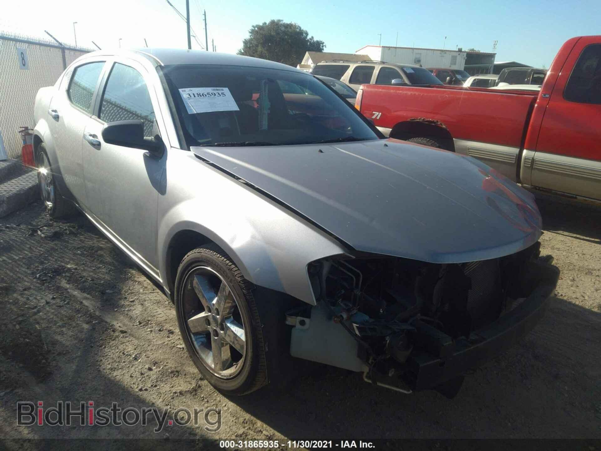 Фотография 1C3CDZAB0DN564976 - DODGE AVENGER 2013