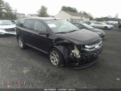 2012 Ford EDGE SEL, черный — VIN 2FMDK4JC6CBA11059, IAAI