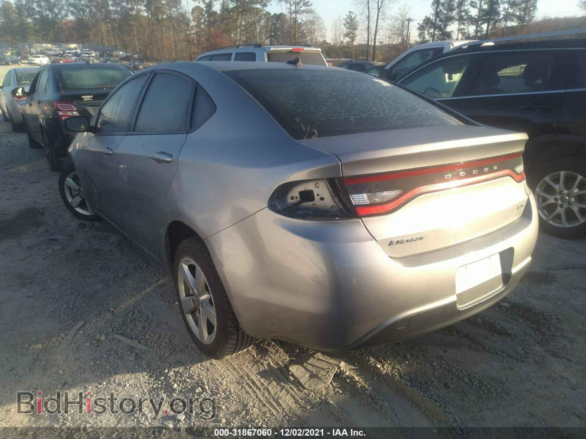 2015 DODGE DART - VIN: 1C3CDFBB4FD373454 - Фото 3
