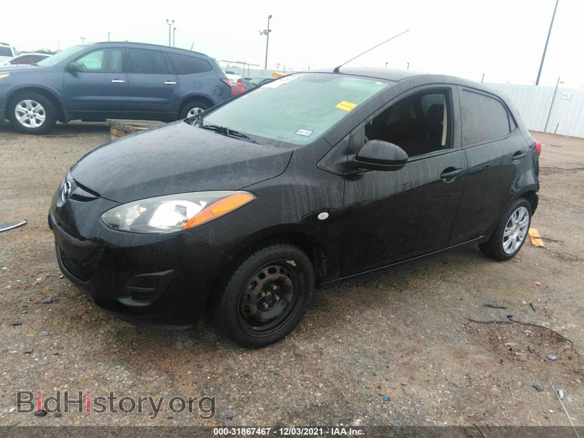 2013 MAZDA MAZDA2 - VIN: JM1DE1KY4D0163381 - Фото 2