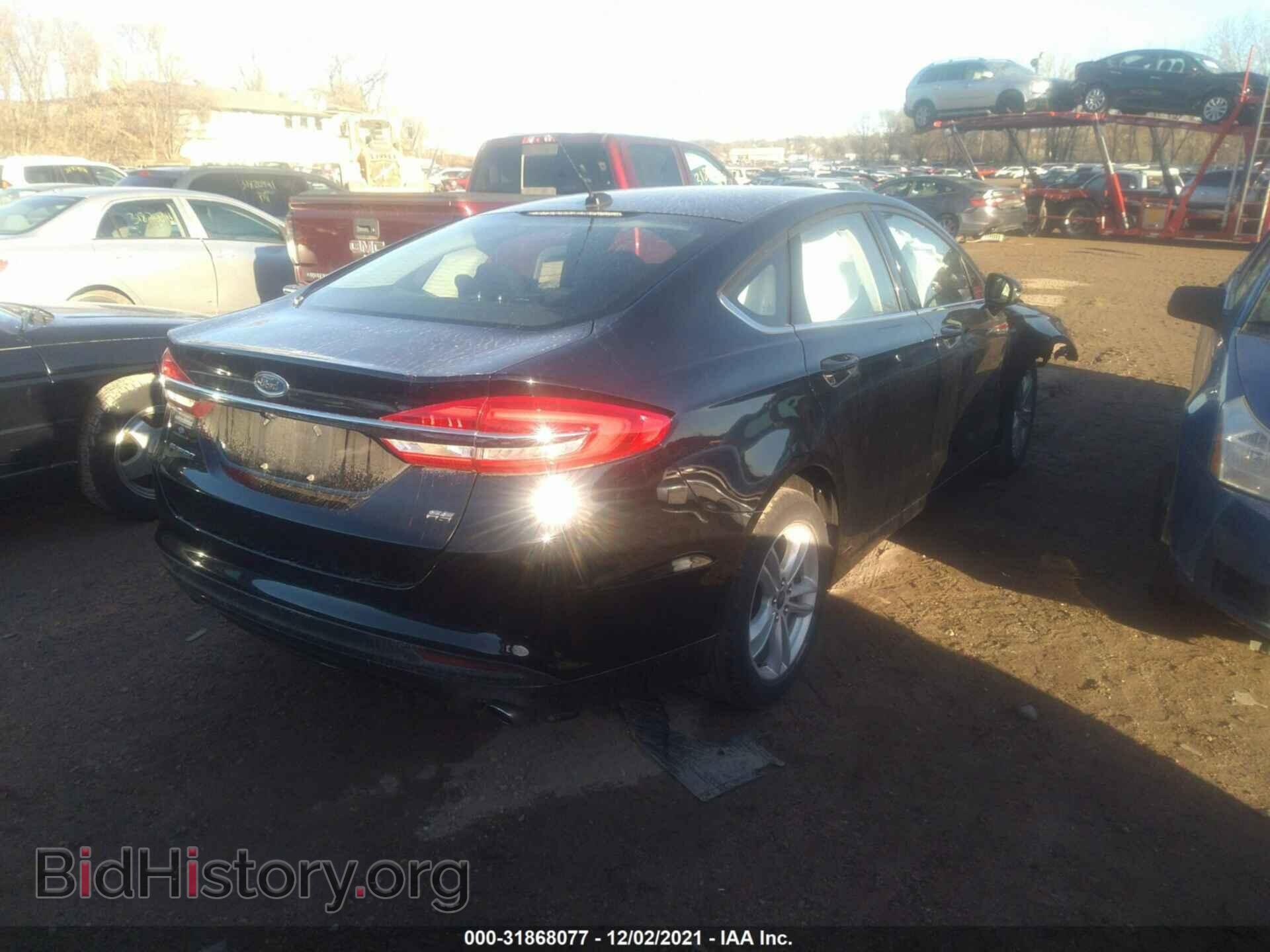 2018 FORD FUSION - VIN: 3FA6P0H77JR156051 - Фото 4
