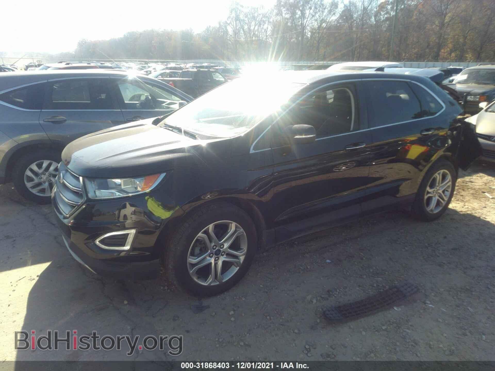 2017 FORD EDGE - VIN: 2FMPK3K91HBB21051 - Фото 2
