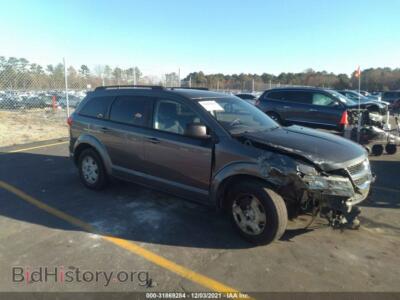 2012 Dodge JOURNEY SE, серый — VIN 3C4PDCAB3CT187892, IAAI