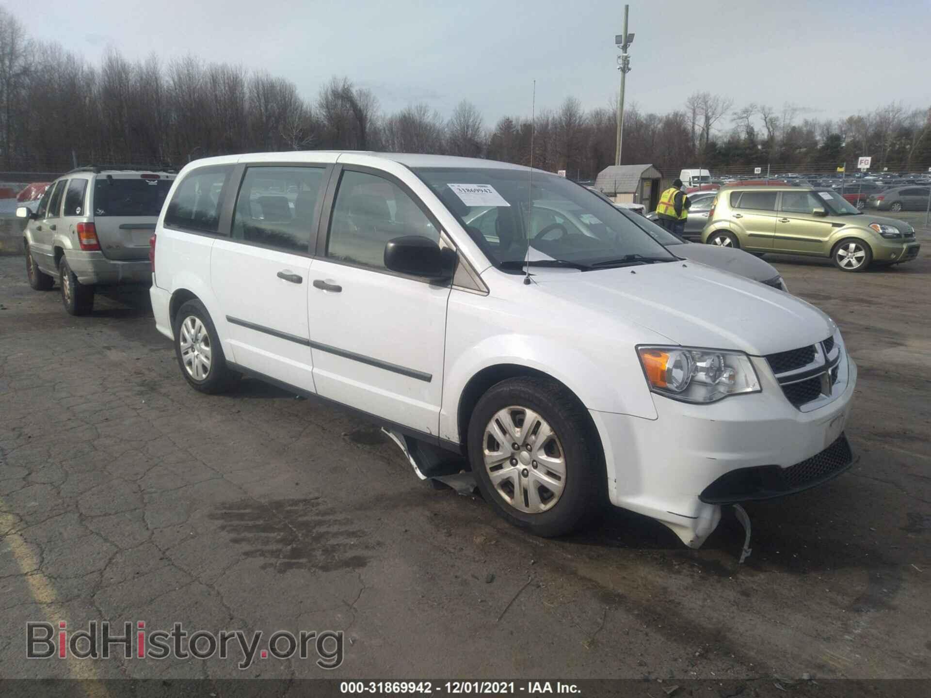 Photo 2C4RDGBG8GR314493 - DODGE GRAND CARAVAN 2016