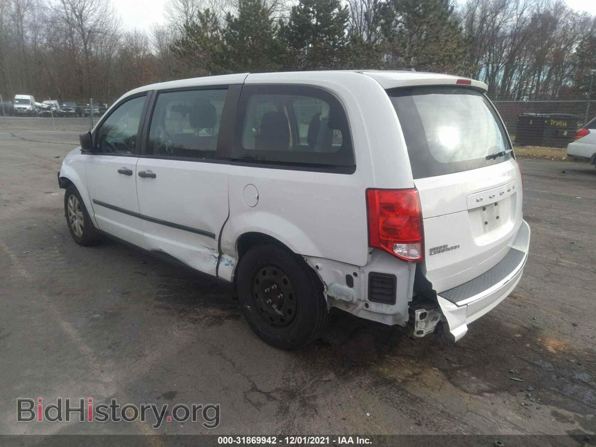 2016 DODGE GRAND CARAVAN - VIN: 2C4RDGBG8GR314493 - Фото 3