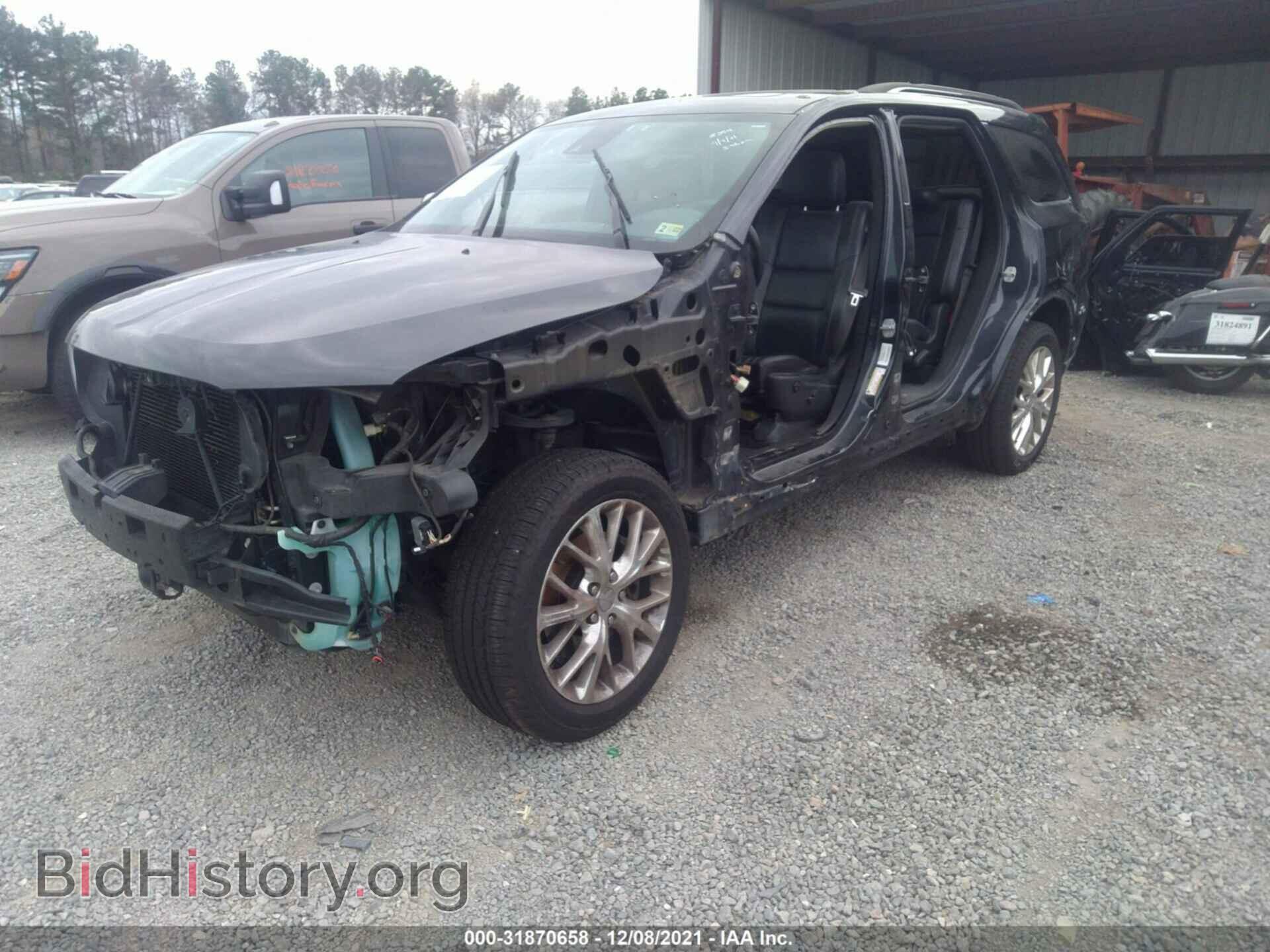 2014 DODGE DURANGO - VIN: 1C4RDJEG0EC387680 - Фото 2