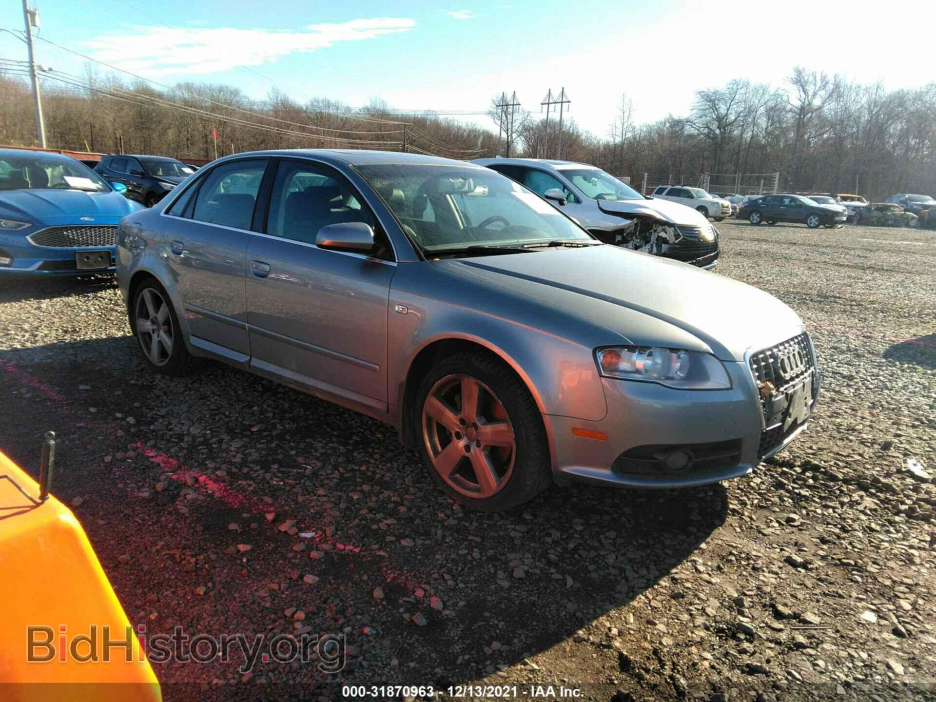 Фотография WAUDH78EX8A018947 - AUDI A4 2008