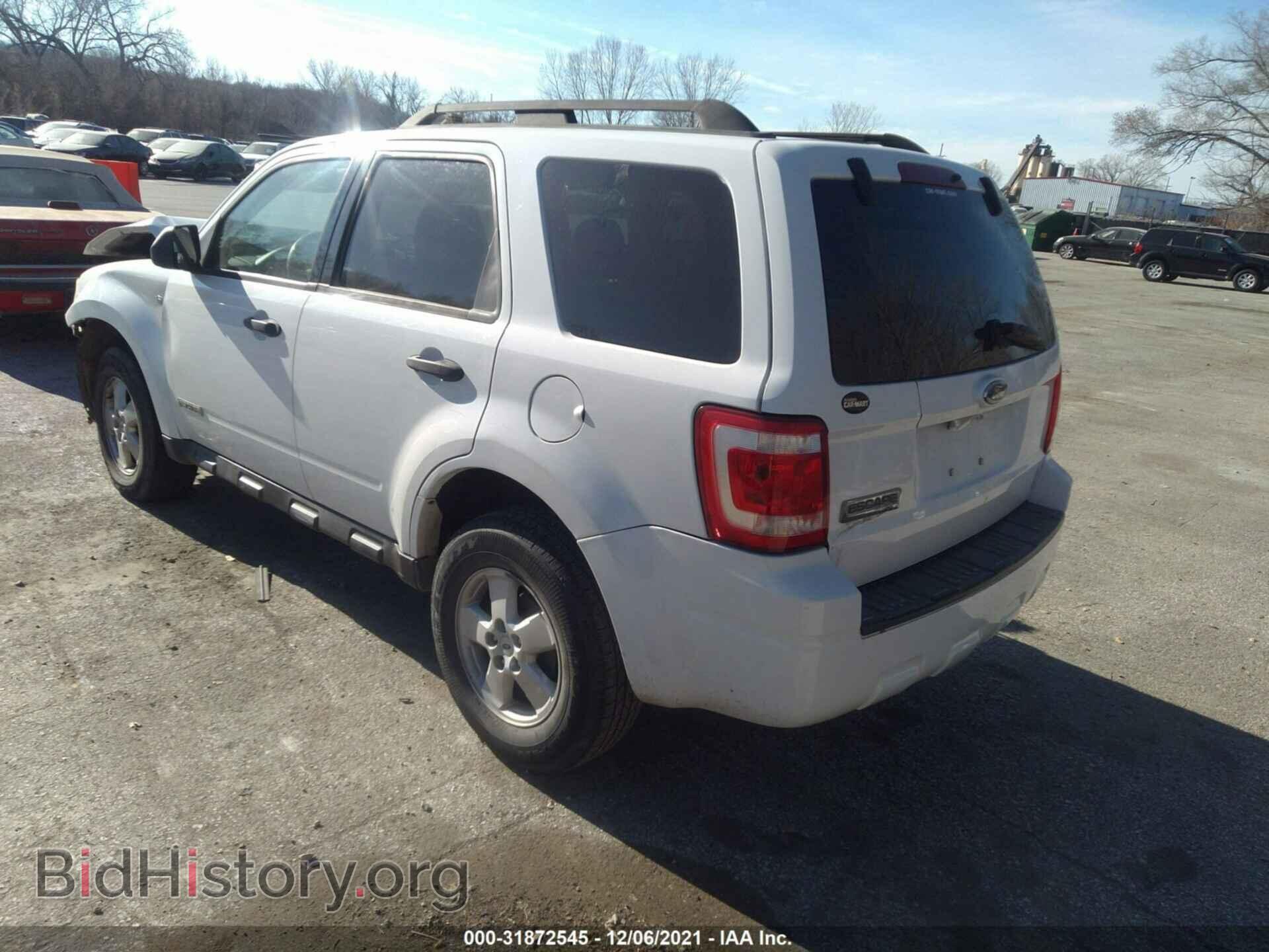 2008 FORD ESCAPE - VIN: 1FMCU03148KB03651 - Фото 3