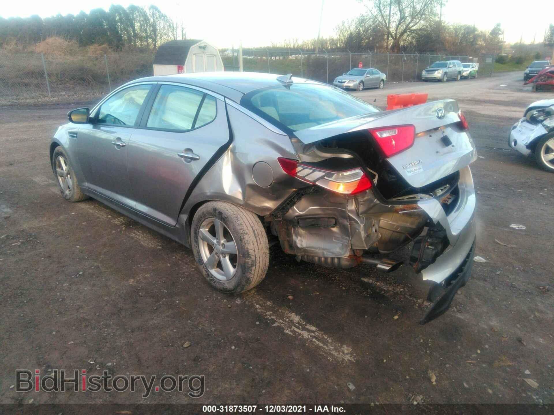 2015 KIA OPTIMA - VIN: KNAGM4A70F5558784 - Photo 3