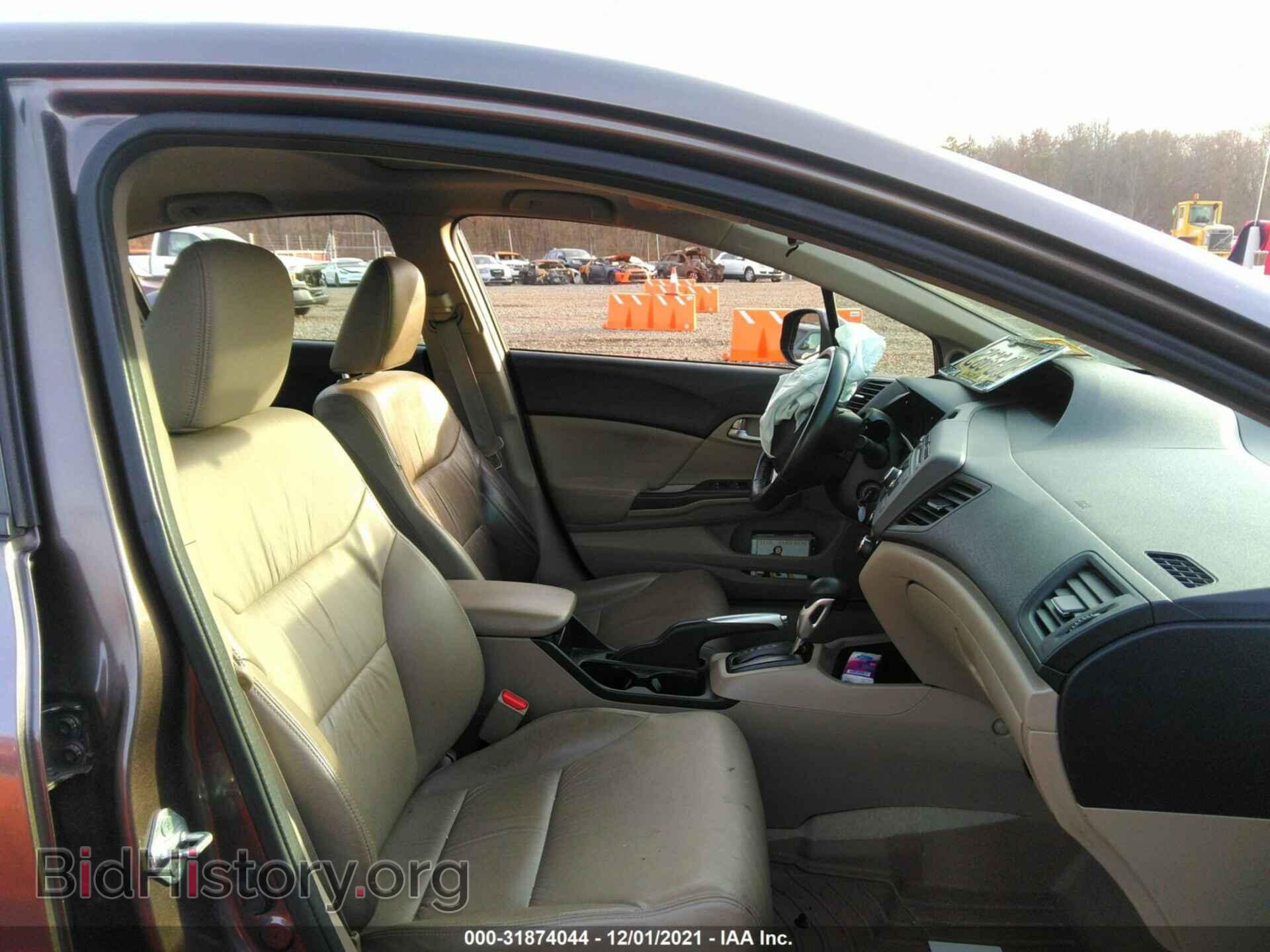 2012 HONDA CIVIC SDN - VIN: 2HGFB2F91CH539265 - Фото 5