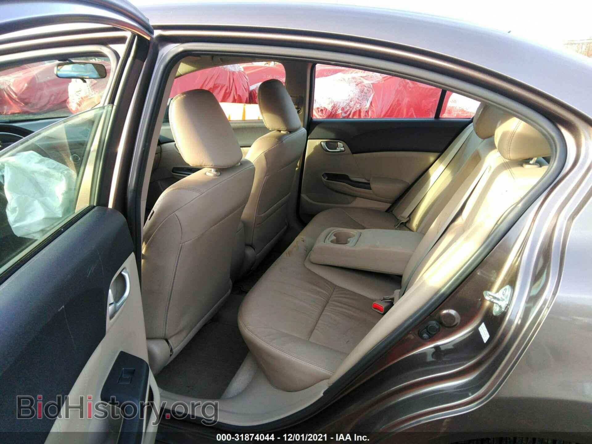 2012 HONDA CIVIC SDN - VIN: 2HGFB2F91CH539265 - Фото 8