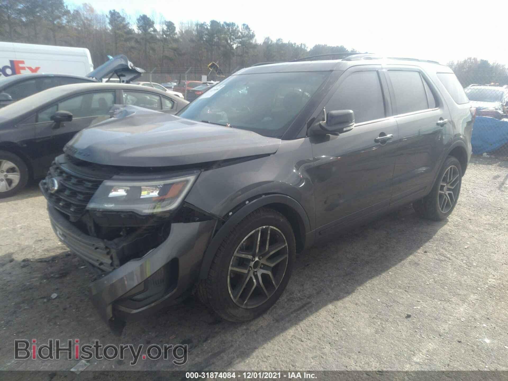 2016 FORD EXPLORER - VIN: 1FM5K8GT9GGC81260 - Фото 2