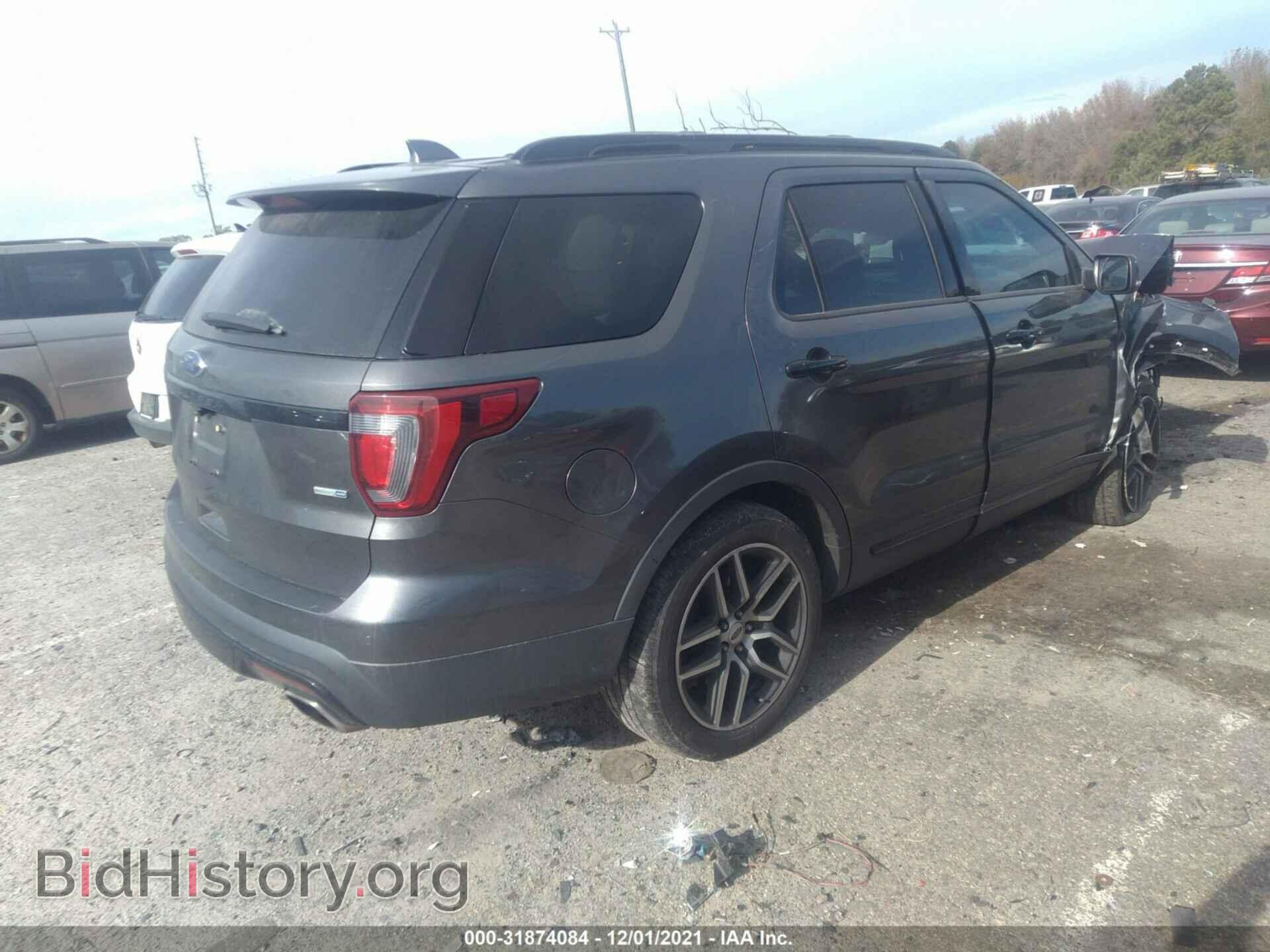 2016 FORD EXPLORER - VIN: 1FM5K8GT9GGC81260 - Фото 4