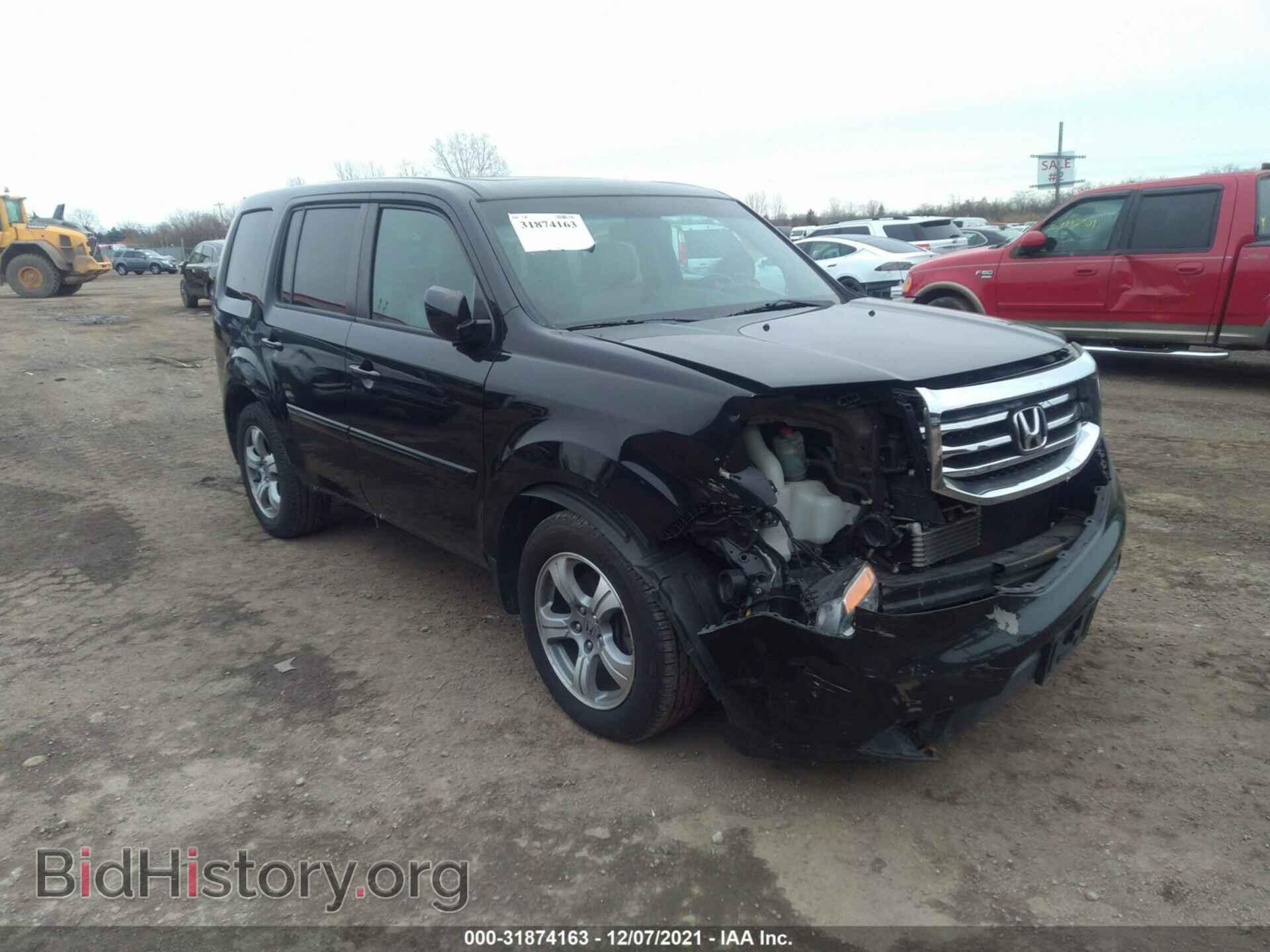 Фотография 5FNYF4H70DB013400 - HONDA PILOT 2013