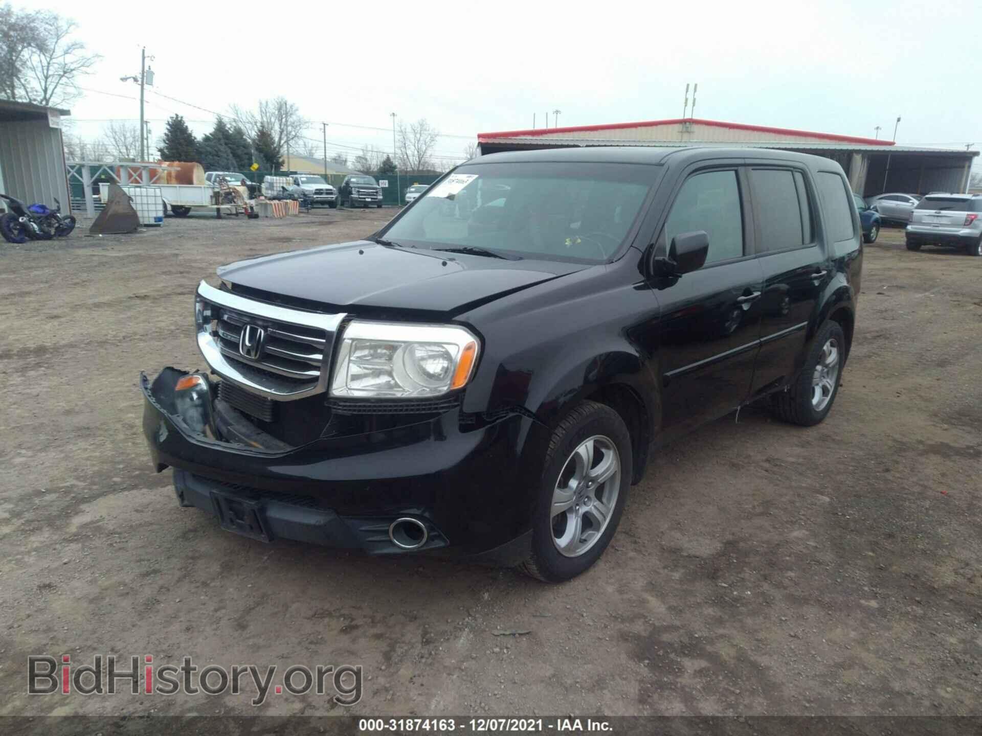 2013 HONDA PILOT - VIN: 5FNYF4H70DB013400 - Фото 2