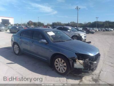 2011 Chrysler 200 LX, синий — VIN 1C3BC4FB9BN536357, IAAI